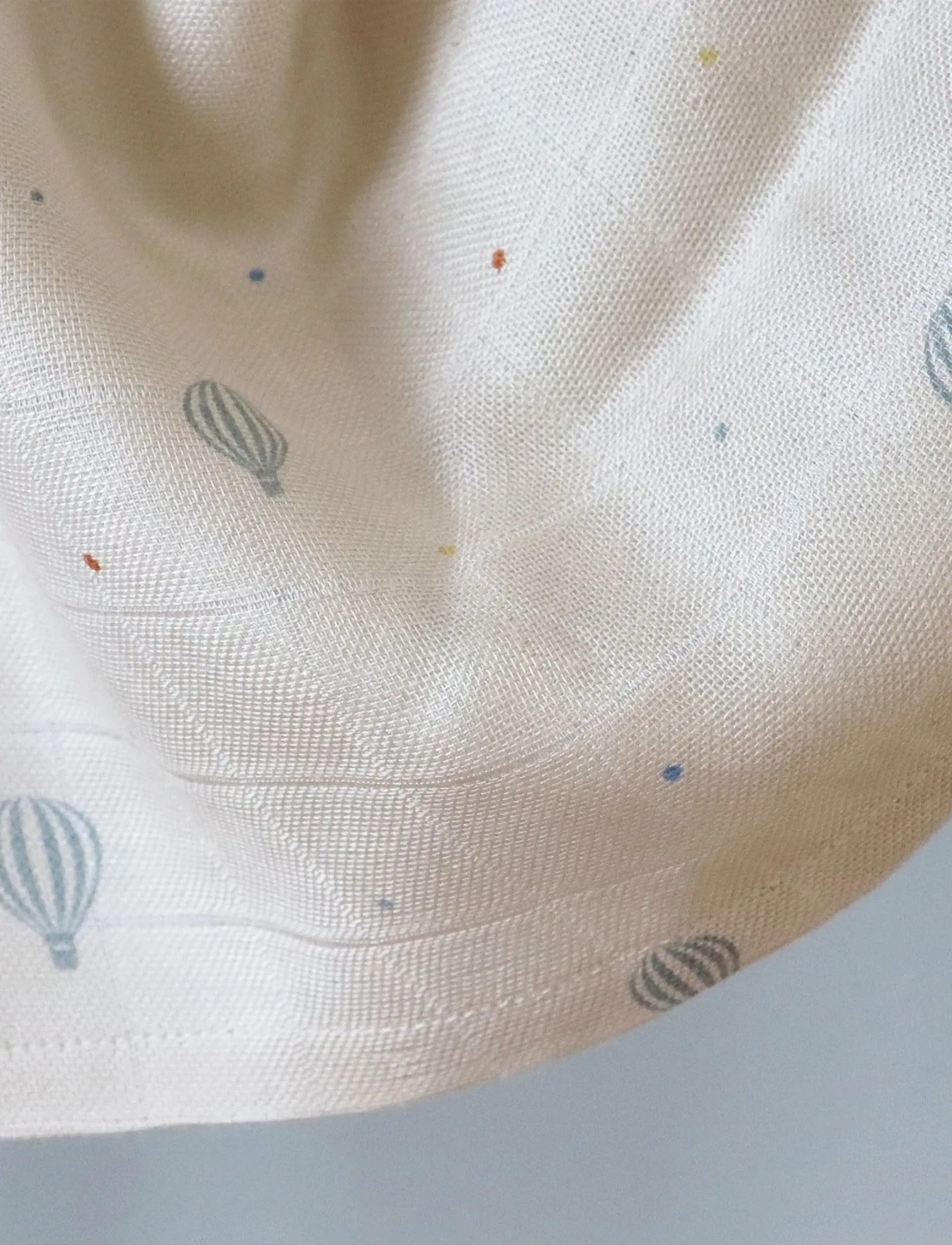 Nuuroo - Josefine bamboo muslin cloth 2-pack - muslins - air balloon dot - 2