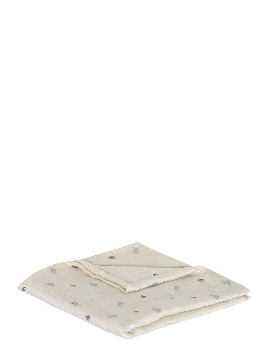Nuuroo - Valentin bamboo muslin swaddle - mulldecken - ocean - 0