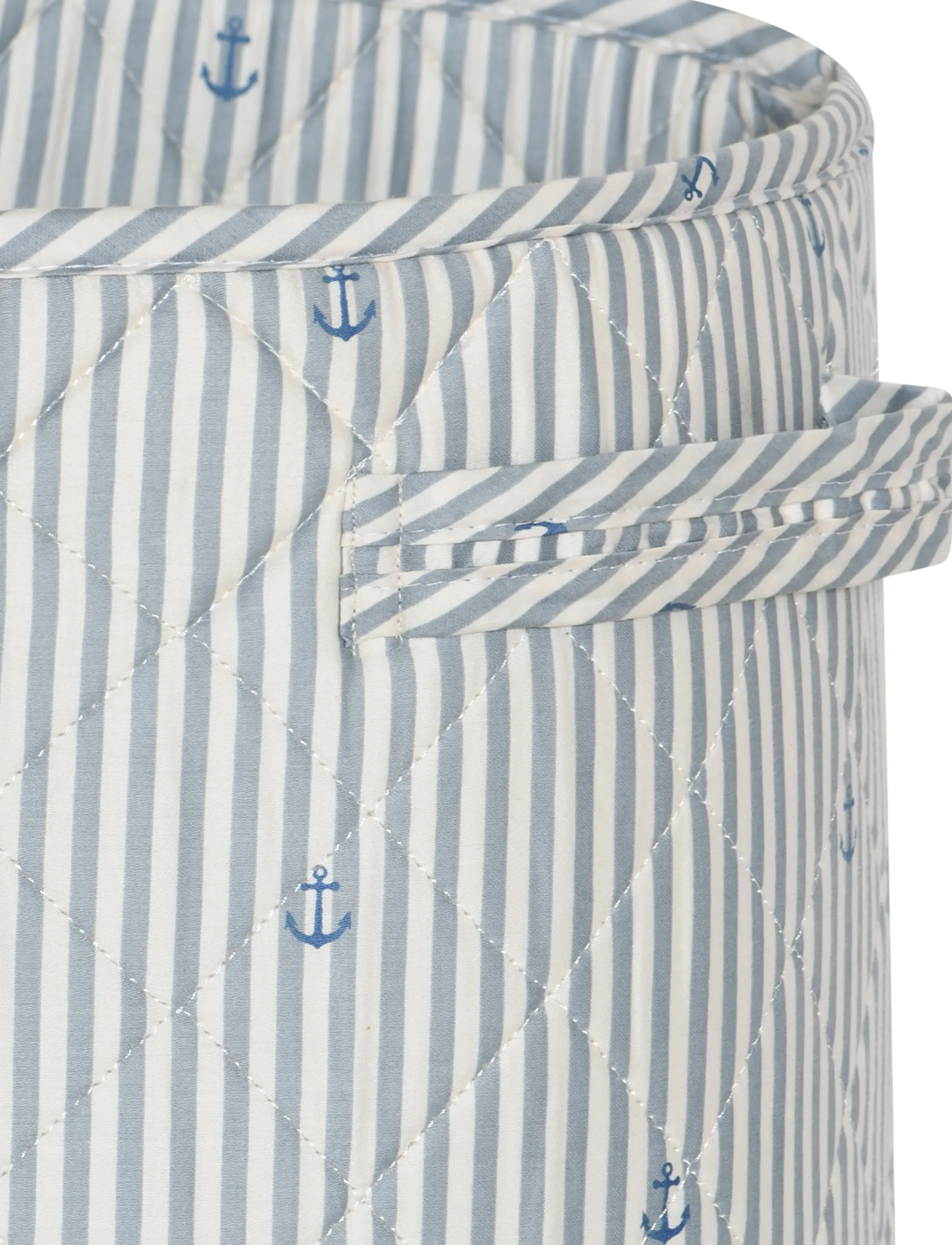 Nuuroo - Hunter quilted storage bag - medium - aufbewahrungskörbe - stripe anchor - 1
