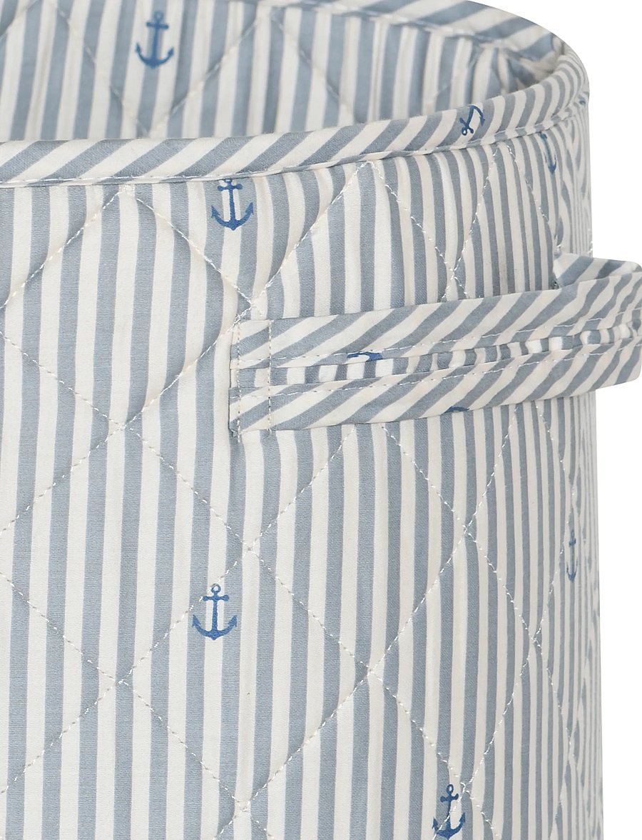 Nuuroo - Hunter quilted storage bag - medium - opbevaringskurve - stripe anchor - 1