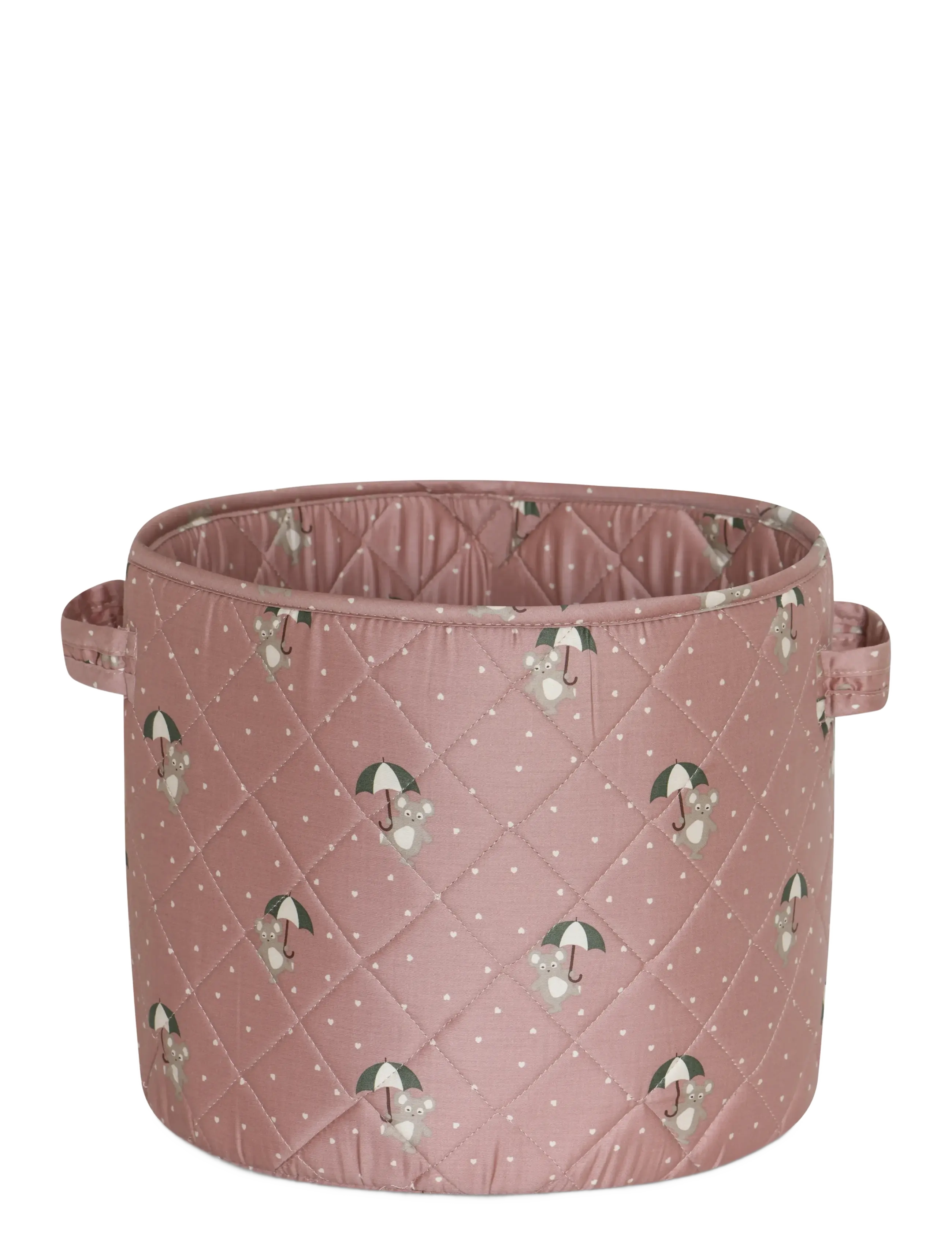 Nuuroo Hunter Quilted Storage Bag Medium, One Size, Storage, Rosa - Baskets, Kinder