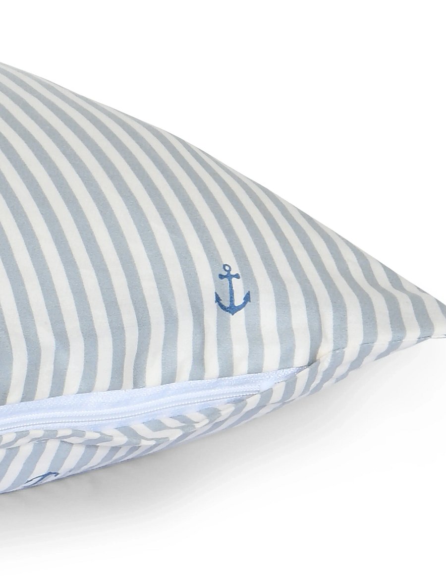 Nuuroo - Bera junior bed linen - voodipesukomplektid - stripe anchor - 1