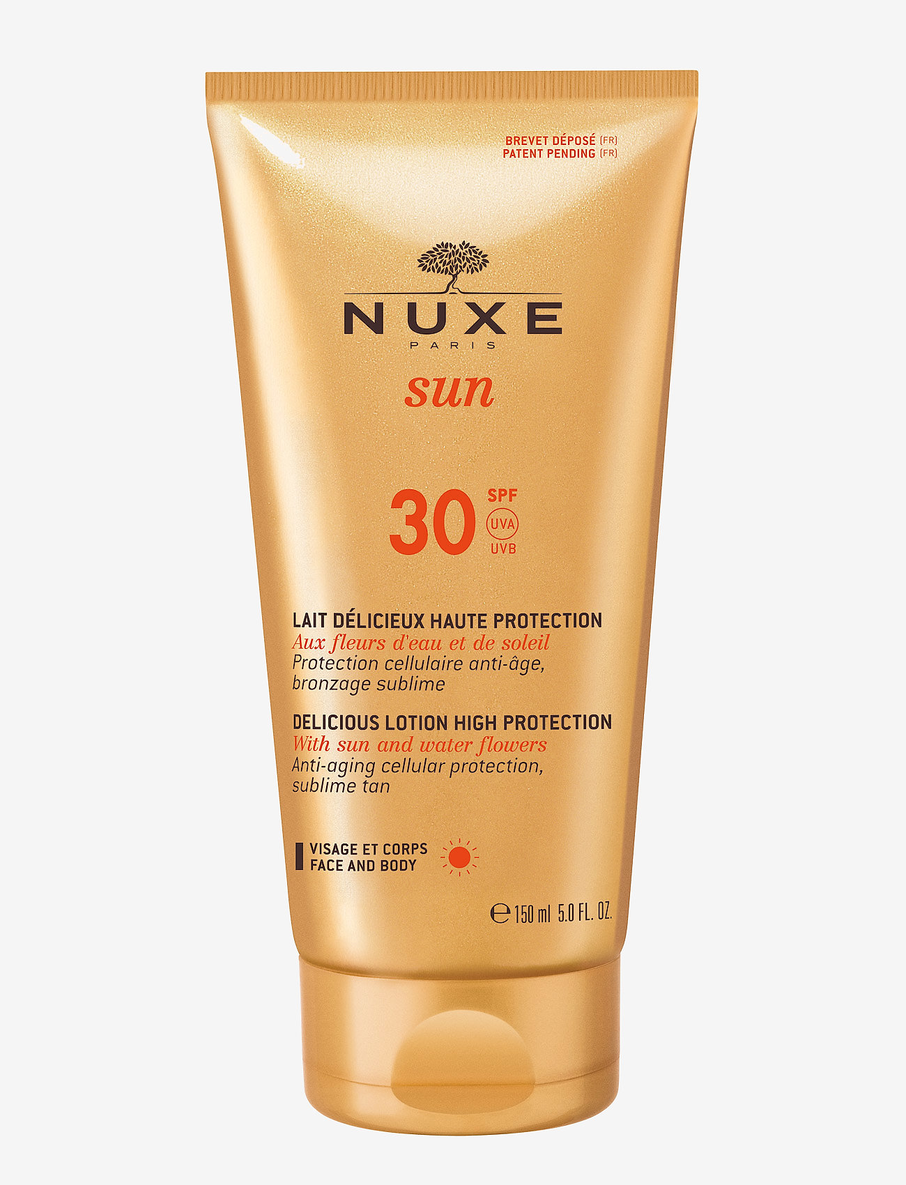 NUXE - Sun Melting Sun Lotion Face & Body High Protection SPF30 150 ml - clear - 0