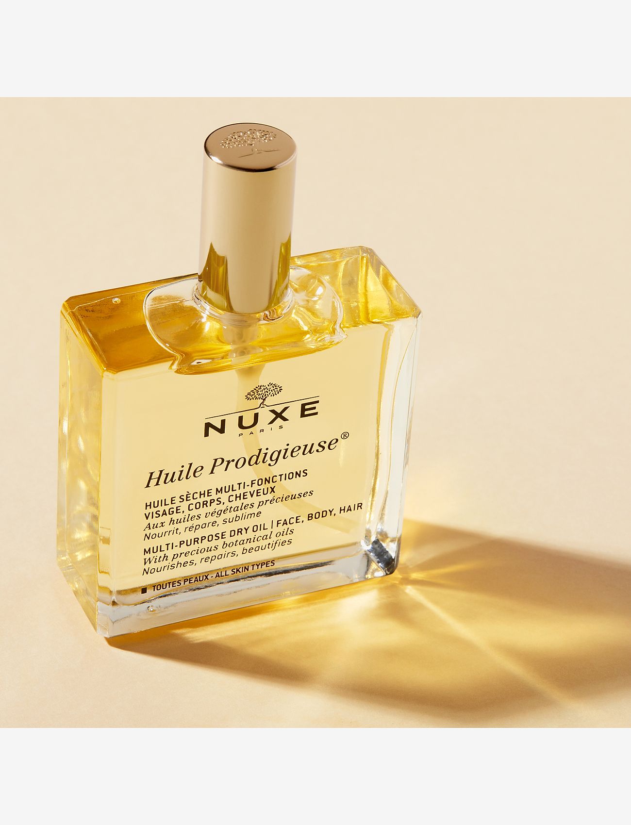 NUXE - HUILE PRODIGIEUSE DRY OIL 100 ML - resestorlekar & kits - clear - 2
