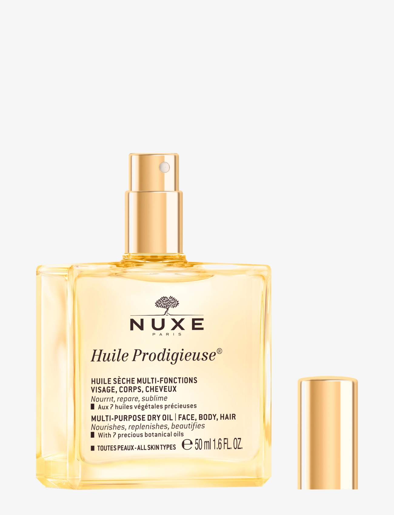 NUXE - HUILE PRODIGIEUSE  DRY OIL SPRAY 50 ML - reisestørrelser og kits - clear - 1