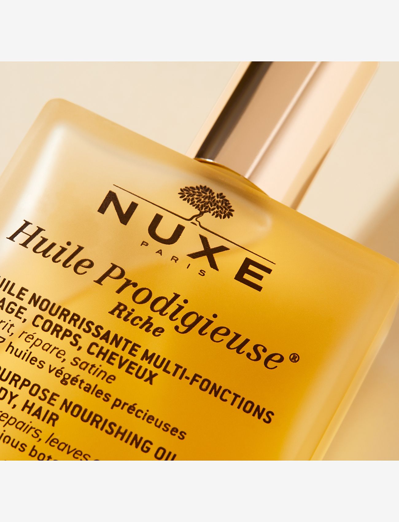 NUXE - HUILE PRODIGIEUSE RICHE 100 ML - resestorlekar & kits - clear - 2