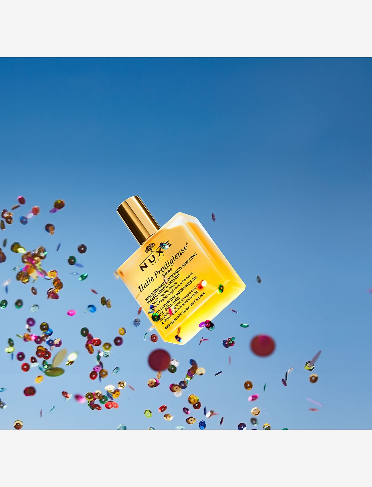 NUXE - HUILE PRODIGIEUSE RICHE 100 ML - resestorlekar & kits - clear - 3