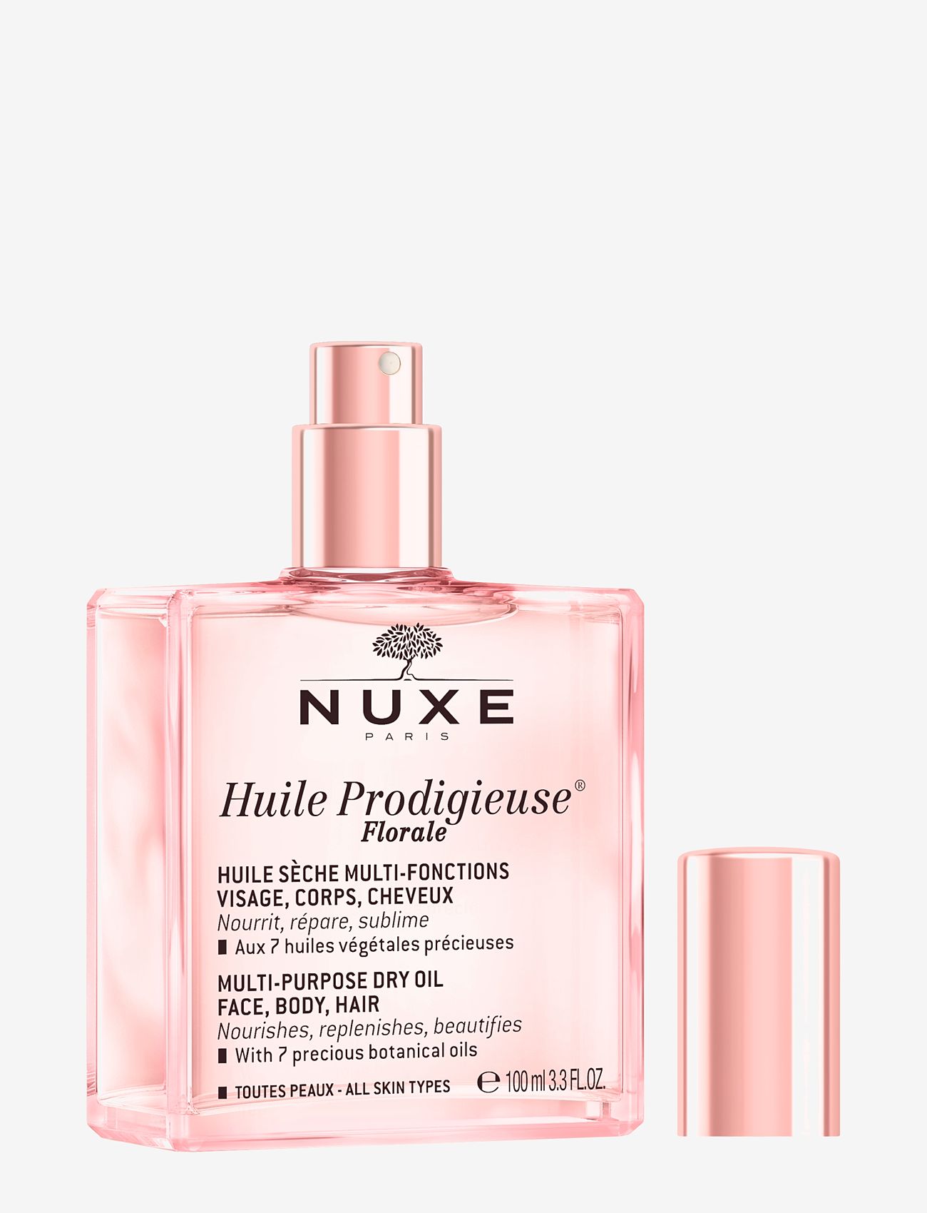 NUXE - HUILE PRODIGIEUSE FLORALE 100 ML - matkakoot ja -pakkaukset - clear - 0