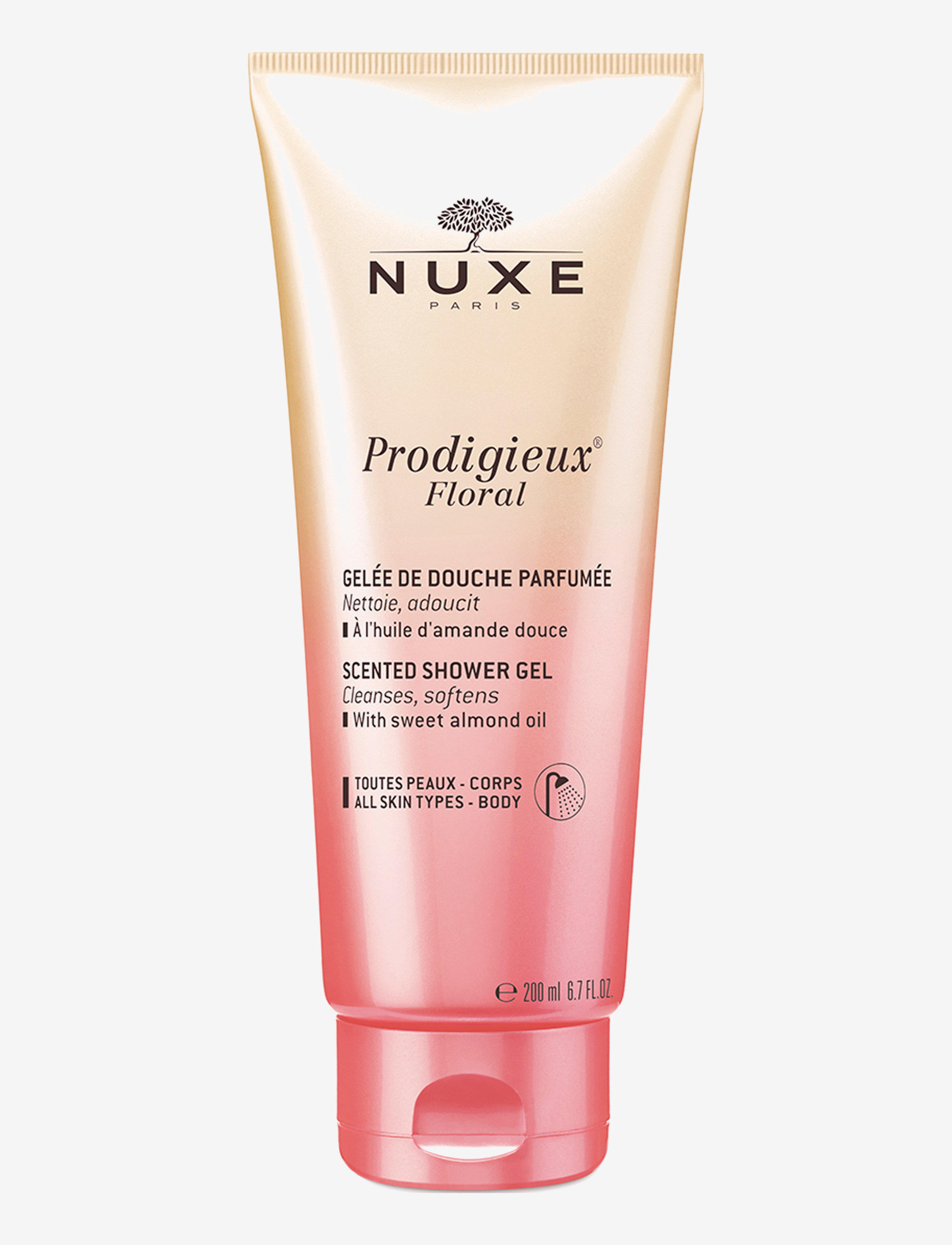 NUXE Prodigieux Florale Shower Gel 200 Ml, Badekar og bruser, Nude, Str: 200 ml