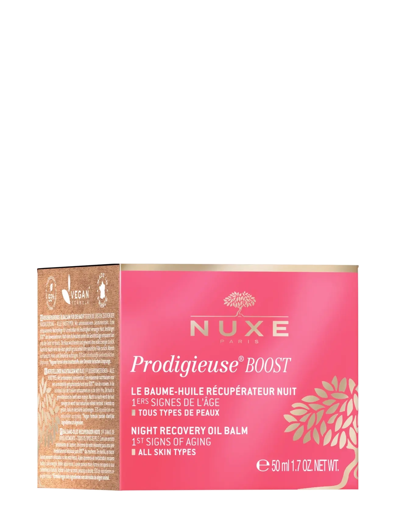 NUXE - PRODIGIEUSE BOOST NIGHT BALM 50 ML - næturkrem - clear - 2