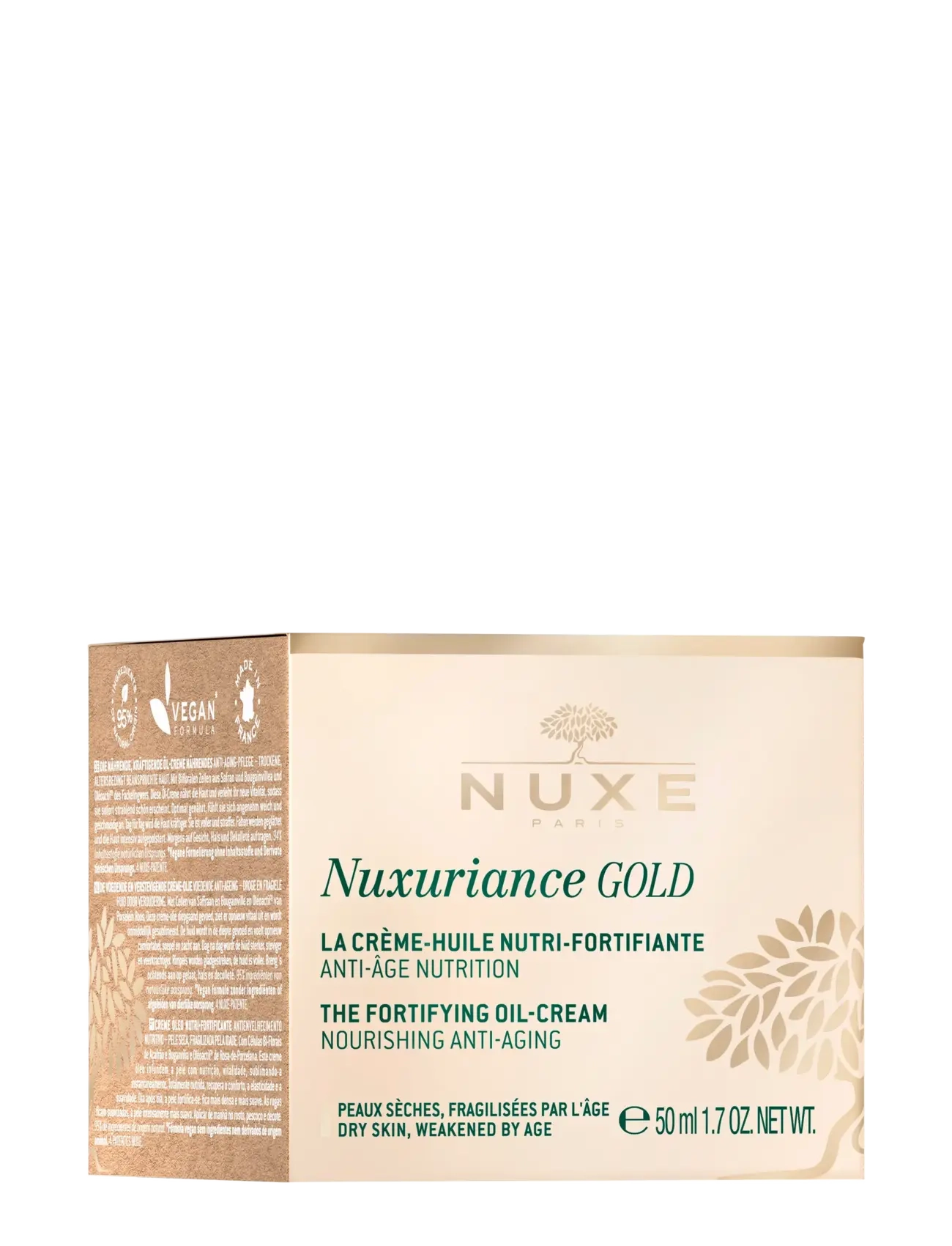 NUXE - NUXURIANCE GOLD - OIL CREAM 50 ML - päivävoiteet - clear - 2