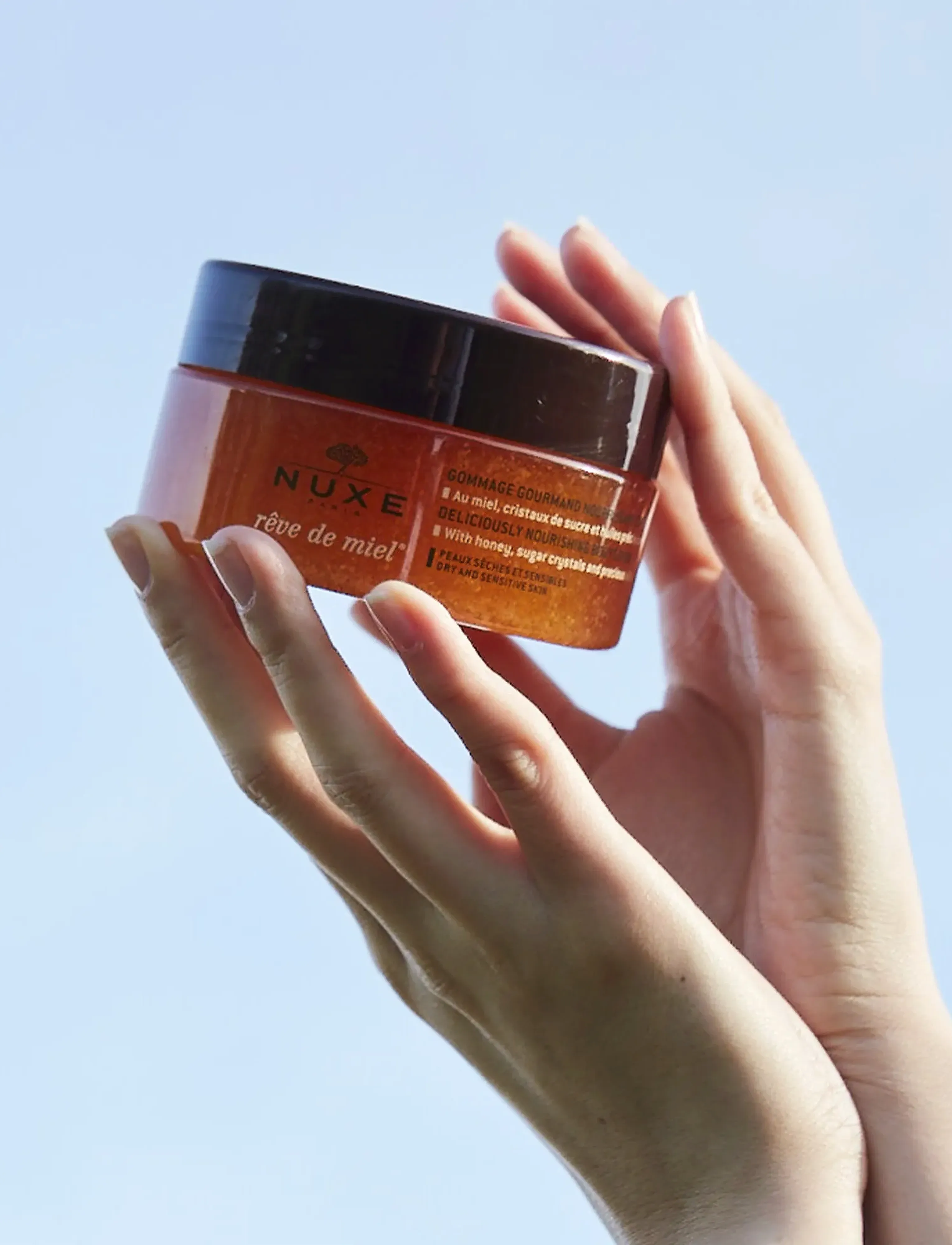 NUXE - DELICIOUSLY NOURISHING BODY SCRUB 175 ML - før solen - clear - 4