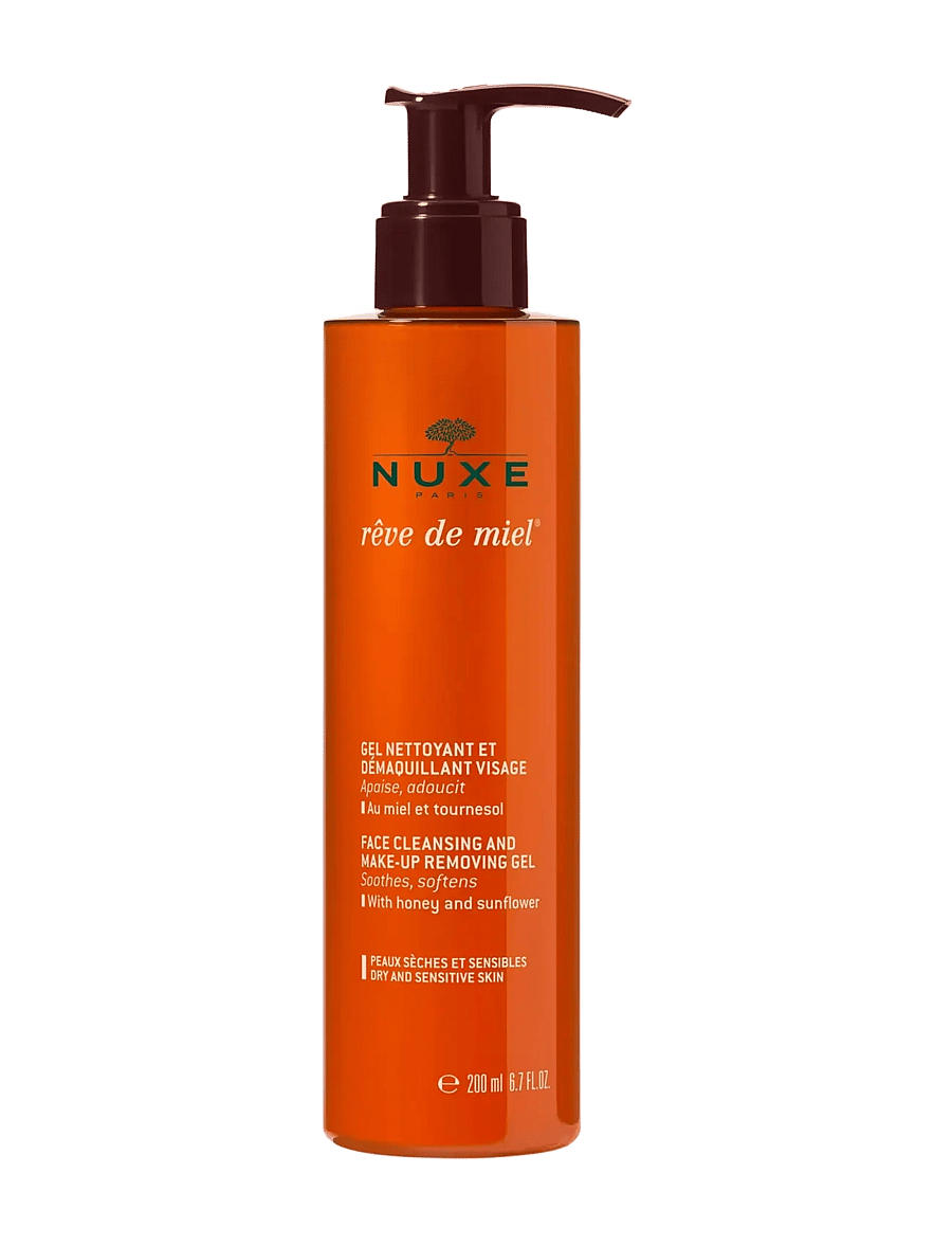 NUXE - FACE CLEANSING AND MAKE-UP REMOVING GEL 200 ML - rensegels - clear - 1