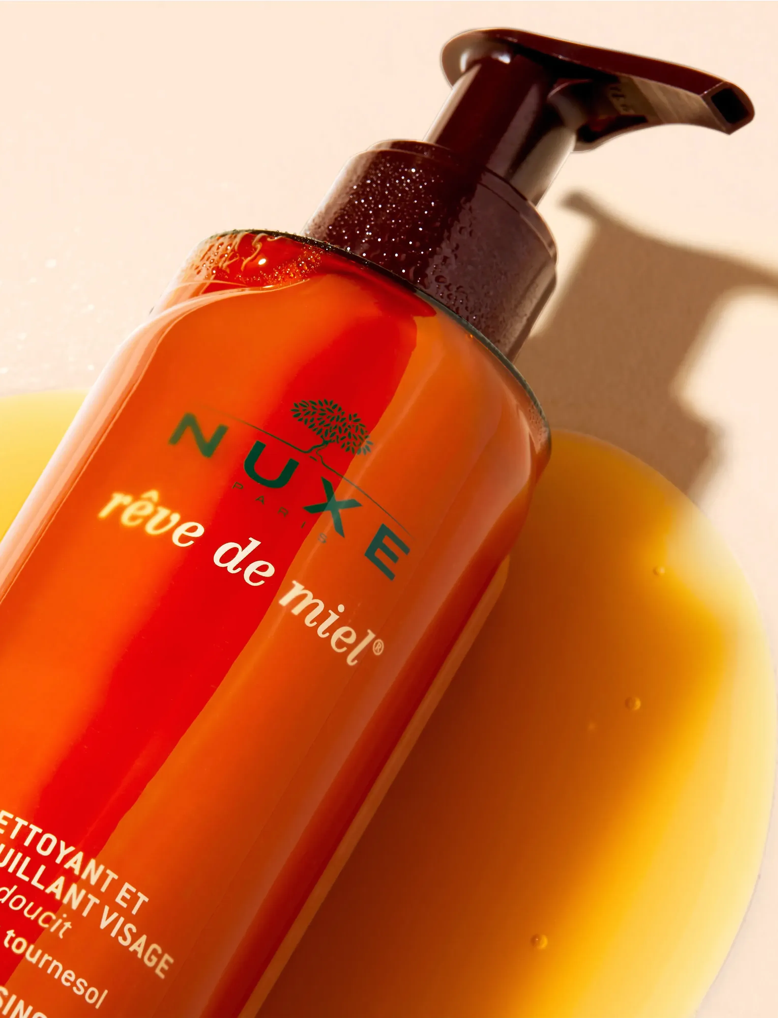 NUXE - FACE CLEANSING AND MAKE-UP REMOVING GEL 200 ML - rensegels - clear - 3