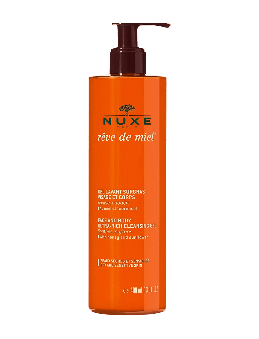NUXE - Face & Body Ultra-Rich Cleansing Gel, Rêve de Miel® - puhdistusgeelit - clear - 1