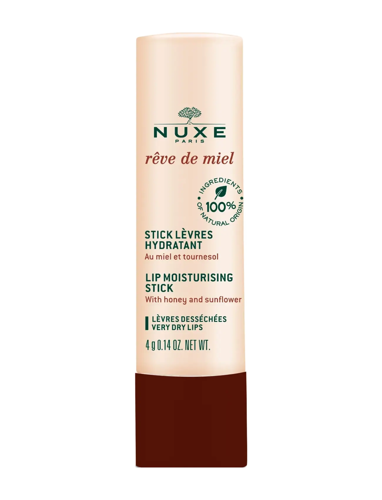 NUXE RÊVE DE MIEL LIP MOISTURIZING STICK 4 G - Made With Care - CLEAR / undefined