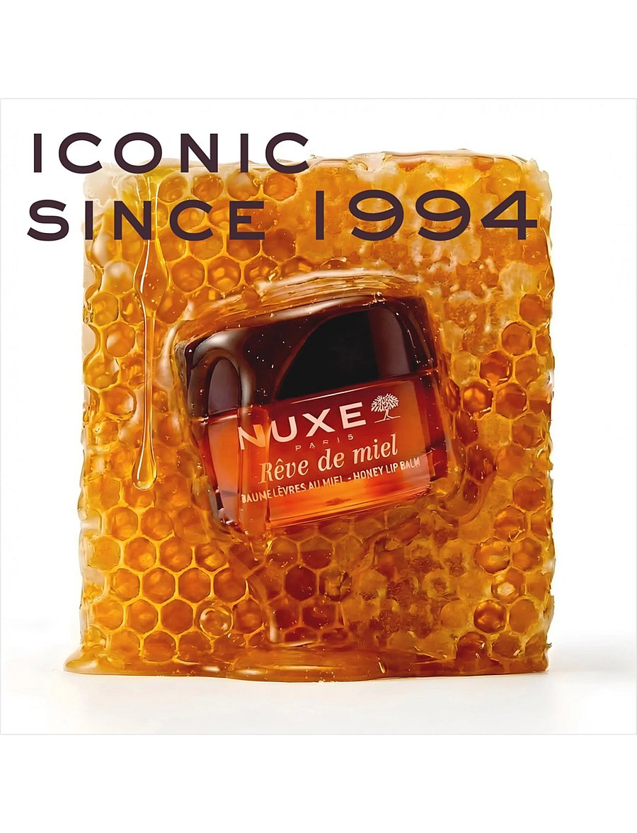 NUXE - RÊVE DE MIEL HONEY LIP BALM 15 ML - varakrem - clear - 0