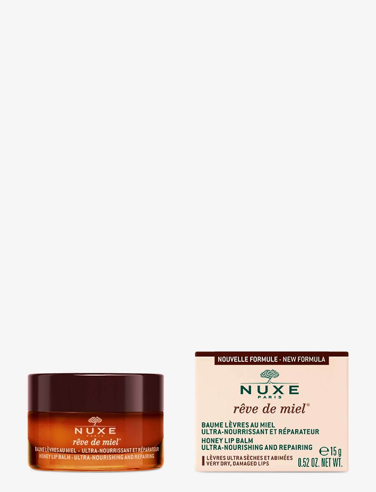 NUXE - RÊVE DE MIEL HONEY LIP BALM 15 ML - læbepomade - clear - 3