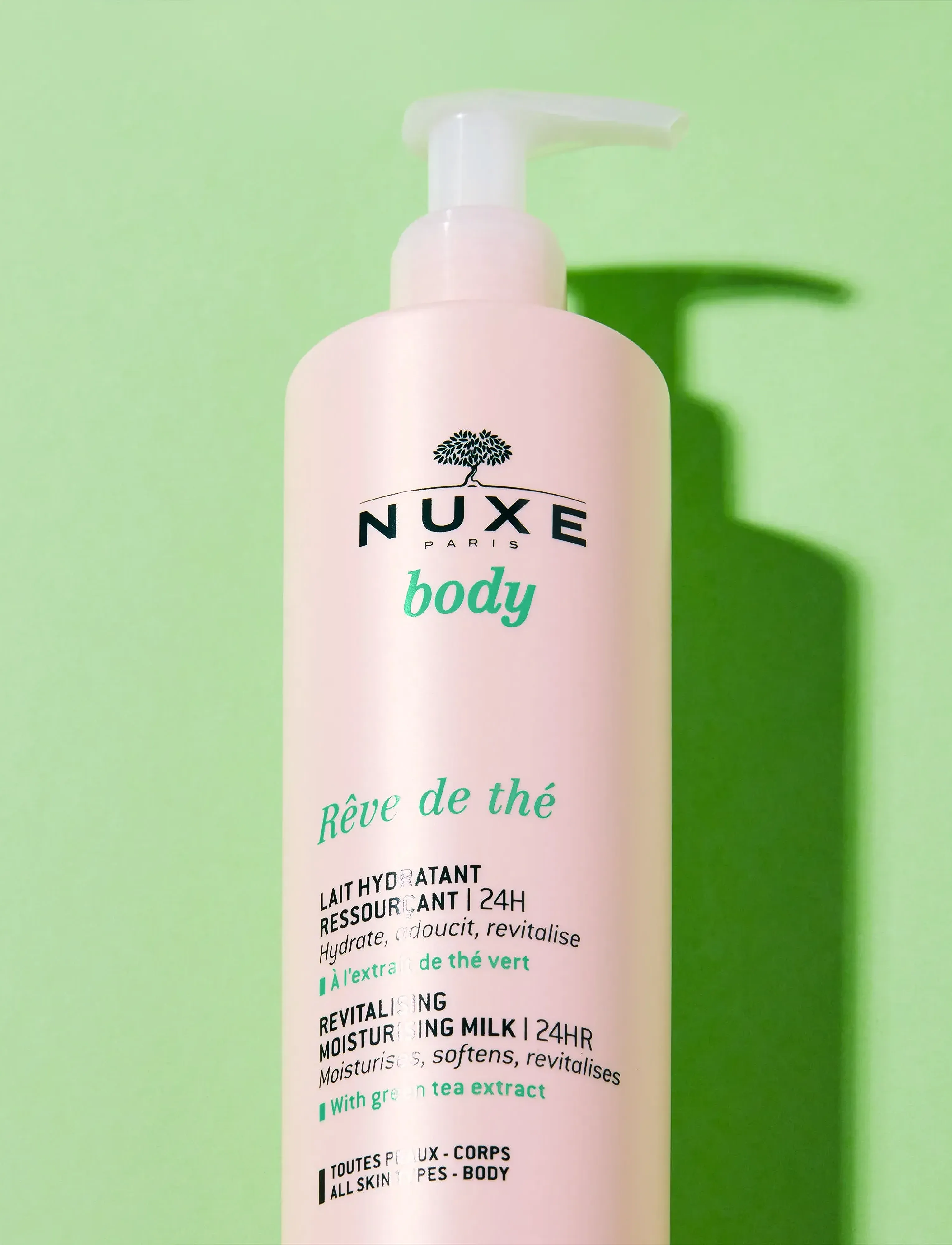NUXE Rdt Revitalising Moisturising Milk 24H 400 ml, 400 ml, Nude, Kropspleje > Cremer & Lotions & Bodybutter, Dame