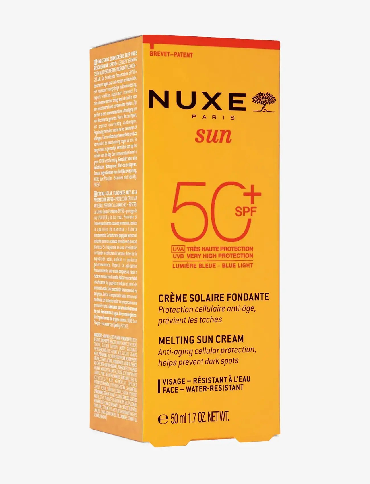 NUXE - SUN FACE CREAM SPF50 150 ML - för ansiktet - clear - 2