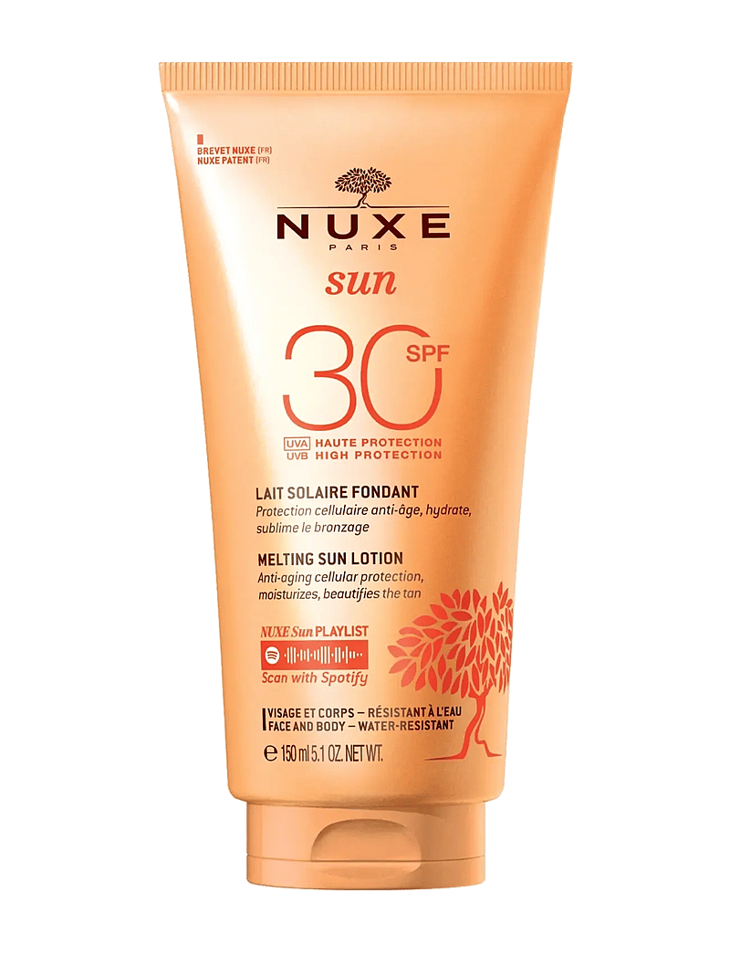 NUXE - SUN LOTION FACE & BODY SPF30 150 ML - for kroppen - clear - 1