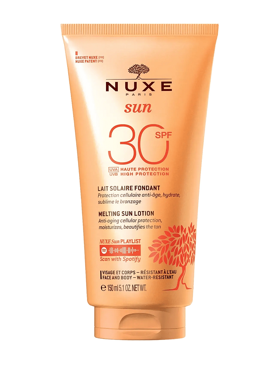 NUXE - SUN LOTION FACE & BODY SPF30 150 ML - för kroppen - clear - 0