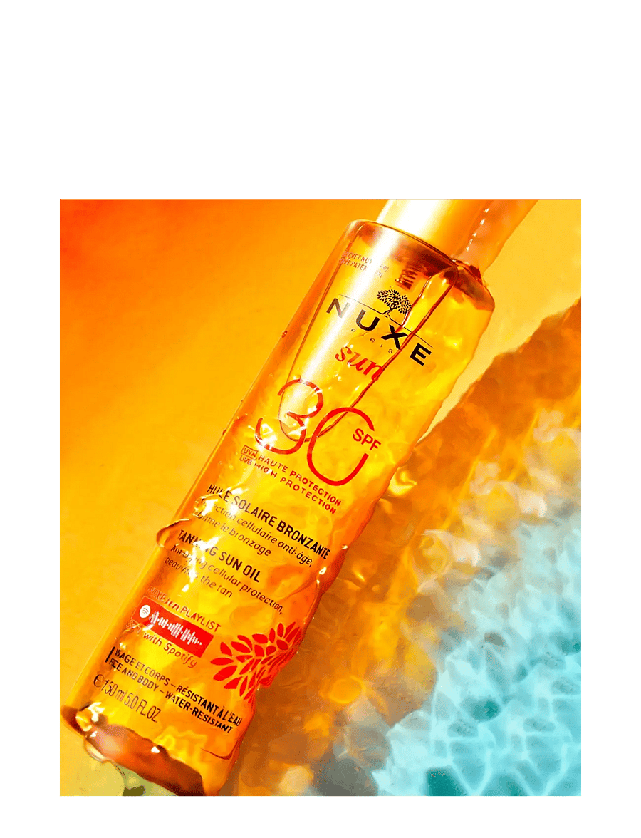 NUXE - TANNING SUN OIL SPF30 150 ML - til kroppen - clear - 1