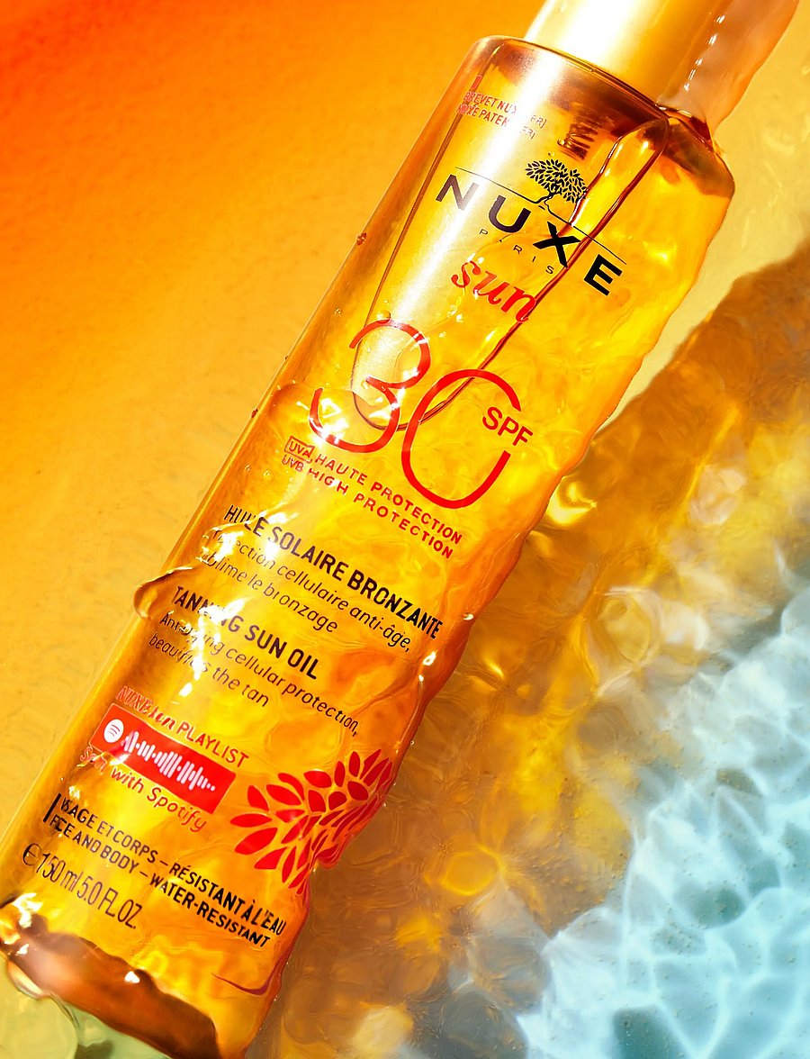 NUXE - TANNING SUN OIL SPF30 150 ML - til kroppen - clear - 3