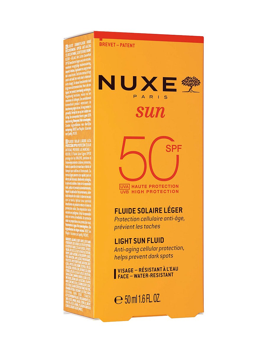 NUXE - SUN FACE FLUID SPF50 50 ML - for ansiktet - clear - 4