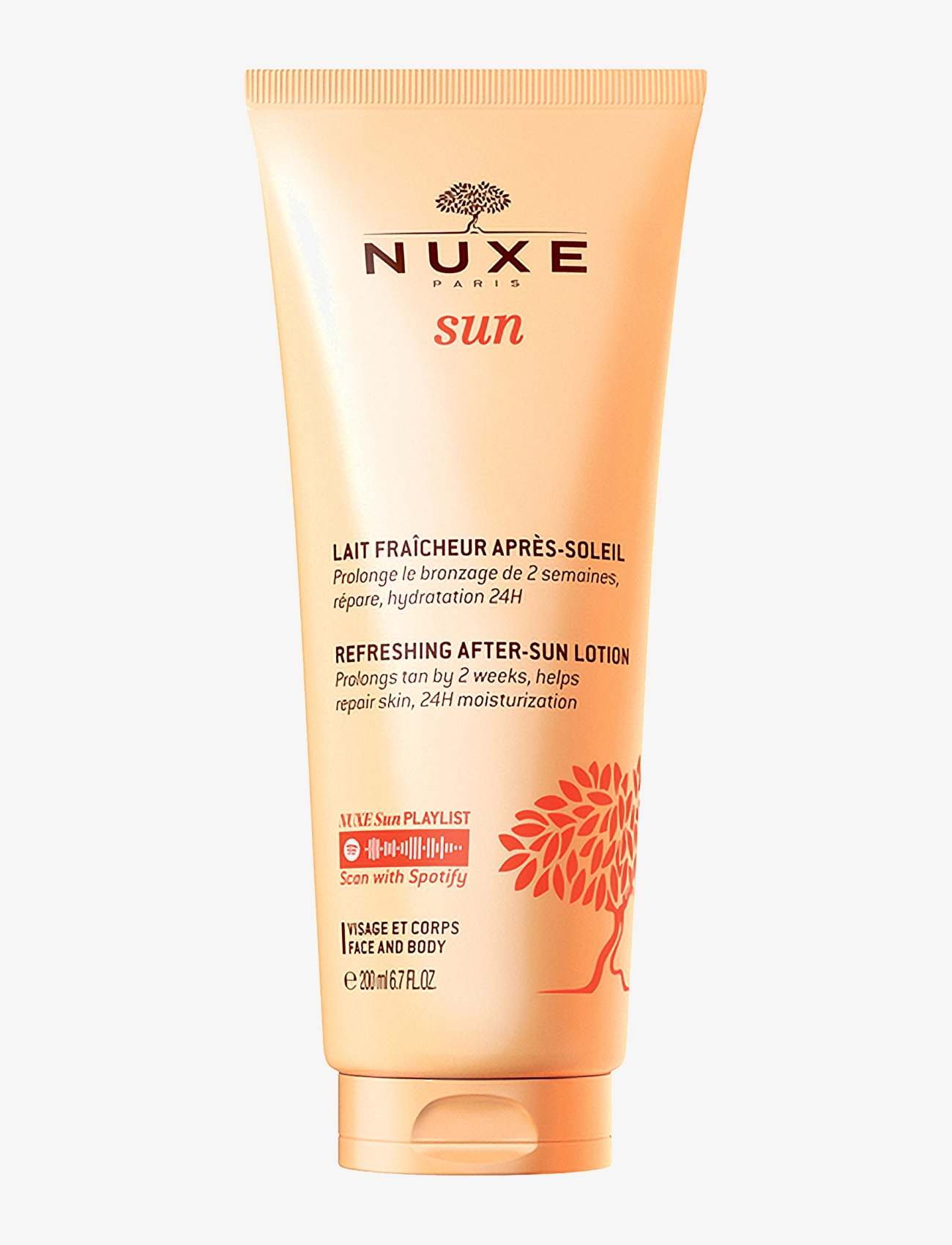NUXE SUN AFTERSUN LOTION 200 ML - Solprodukter - CLEAR / undefined
