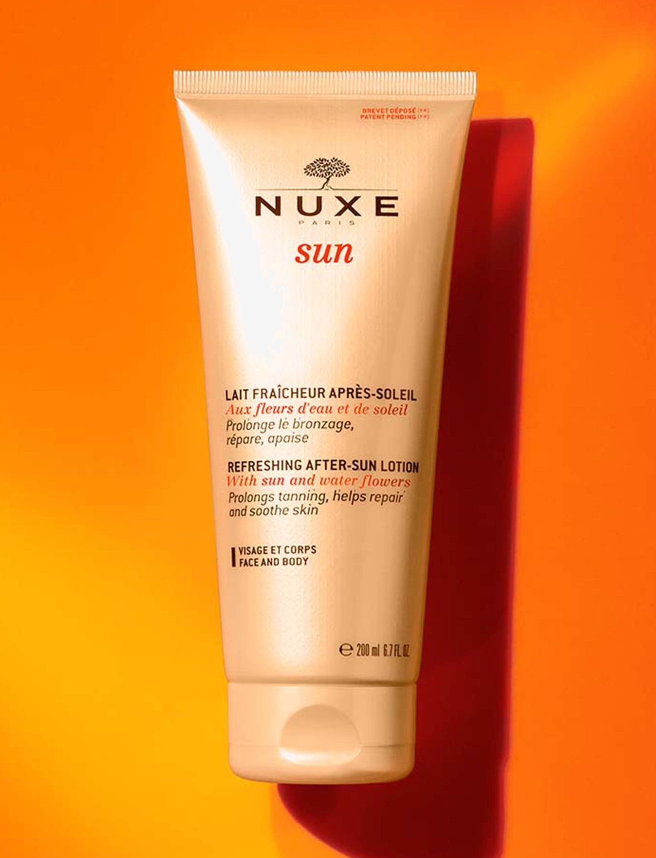 NUXE - SUN AFTERSUN LOTION 200 ML - aurinkosuojat - clear - 1