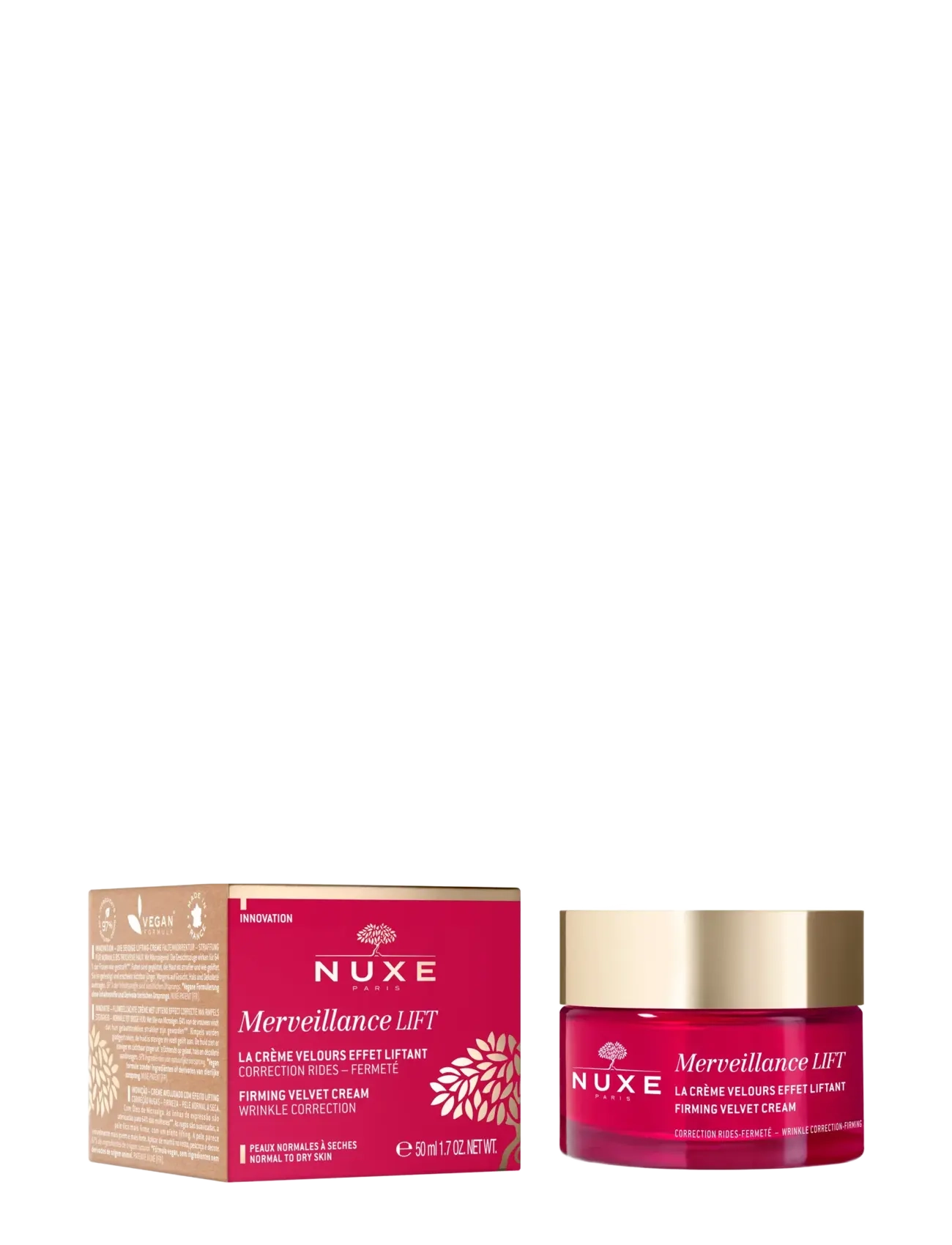 NUXE - MERVEILLANCE LIFT VELVET DAY CREAM 50 ML - dagcremer - no color - 2
