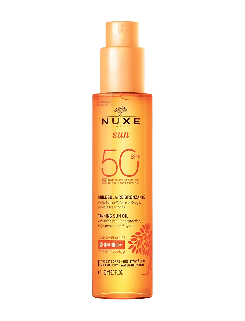 NUXE - TANNING SUN OIL SPF50 150 ML - för kroppen - no colour - 1