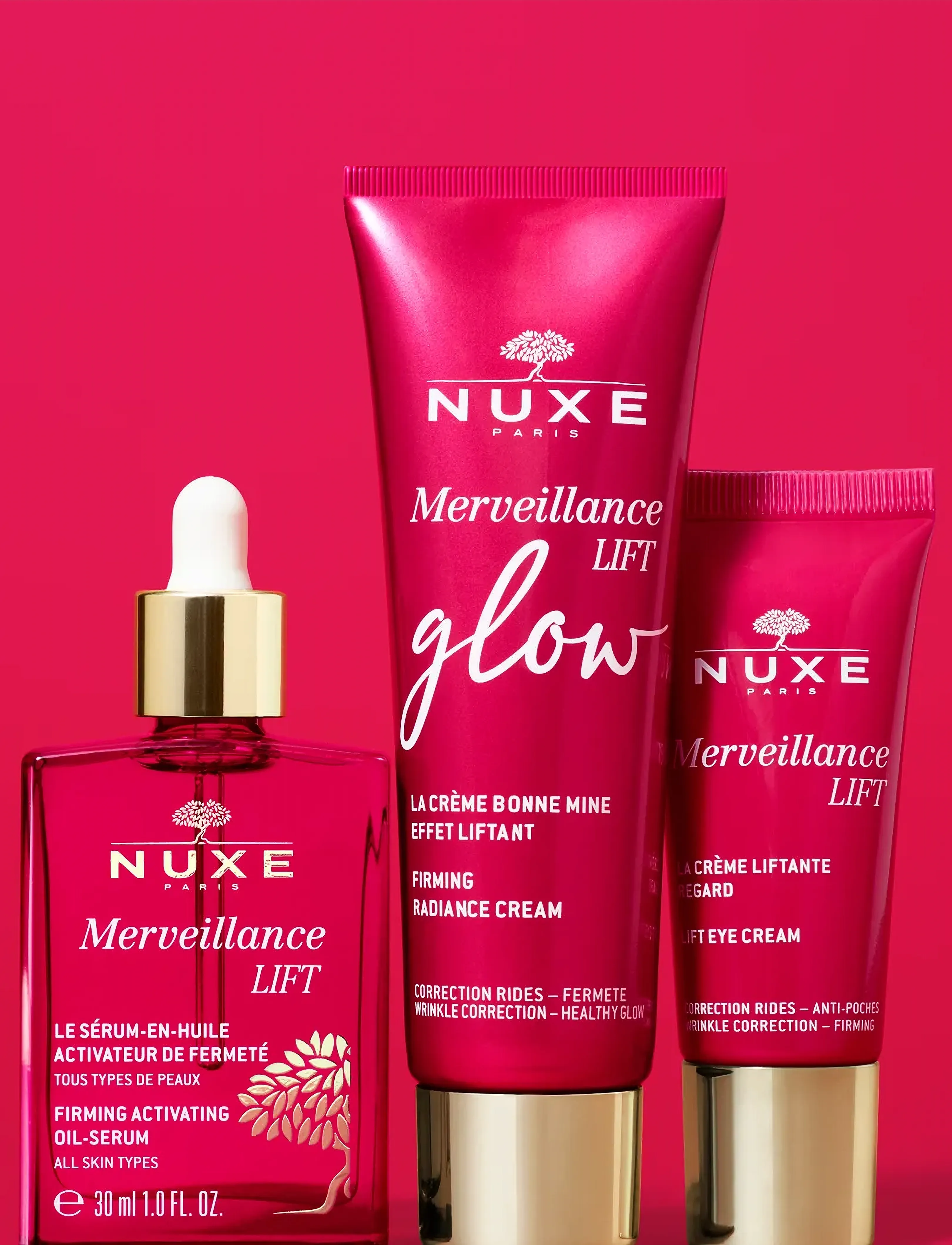 NUXE - MERVEILLANCE LIFT GLOW FIRMING CREAM 50 ML - dagcremer - clear - 2