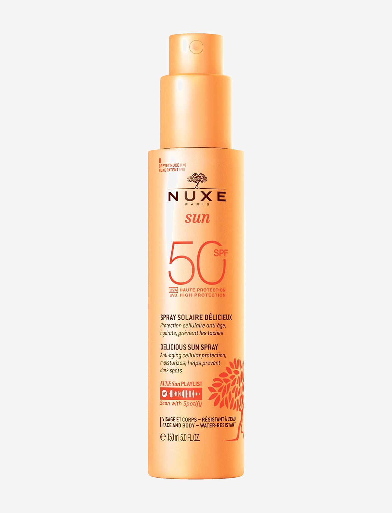 NUXE - SUN SPRAY SPF50 150 ML - för kroppen - clear - 1