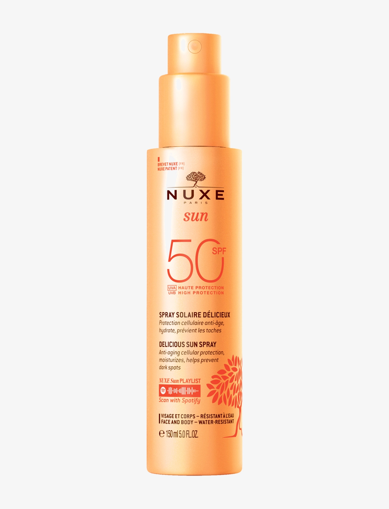 NUXE SUN SPRAY SPF50 150 ML - Solprodukter - CLEAR / undefined