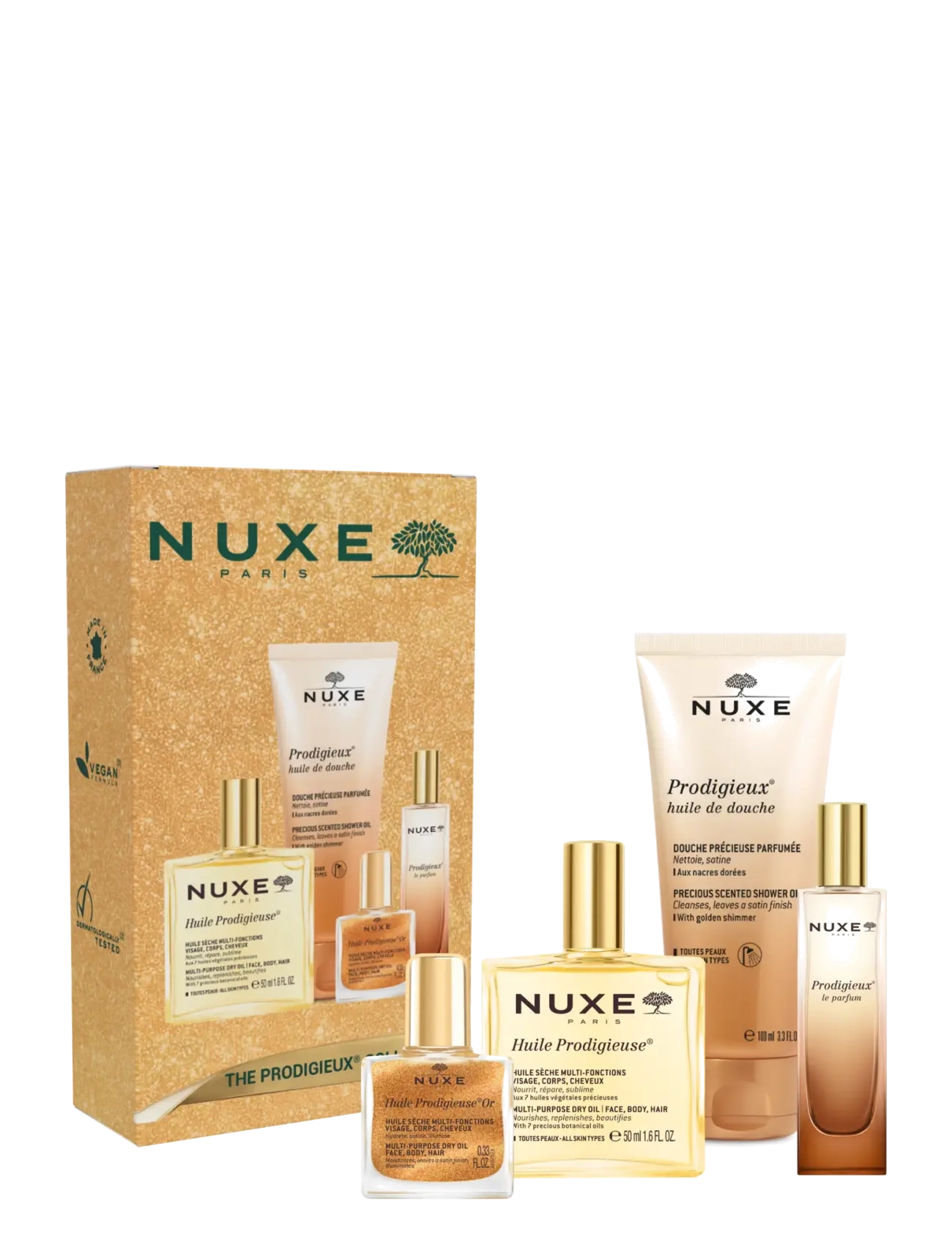 NUXE Nuxe Huile Prodigieuse Set - Mellan 200-500 kr - CLEAR / undefined
