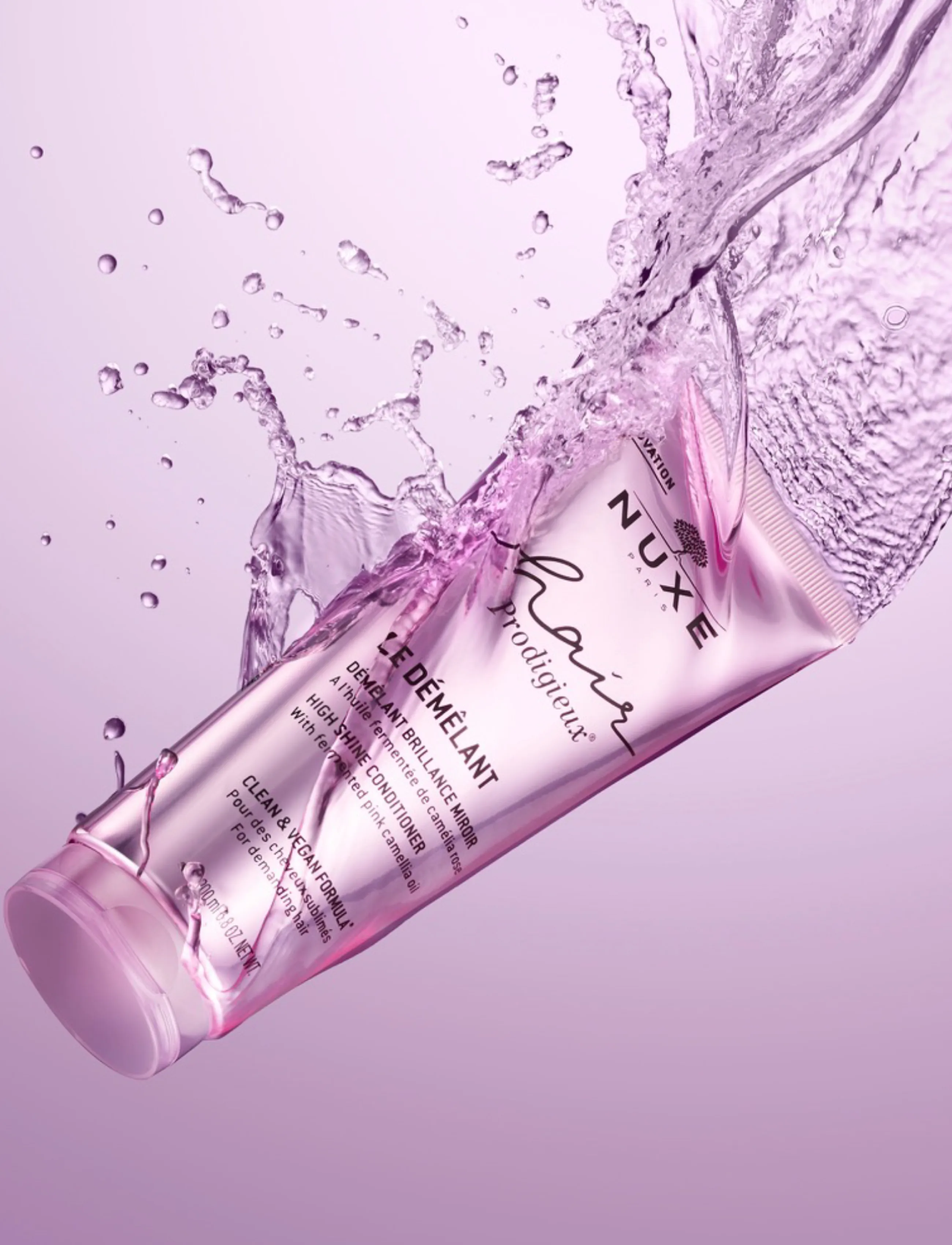 NUXE - HIGH SHINE CONDITIONER 200 ML - balsam - clear - 4