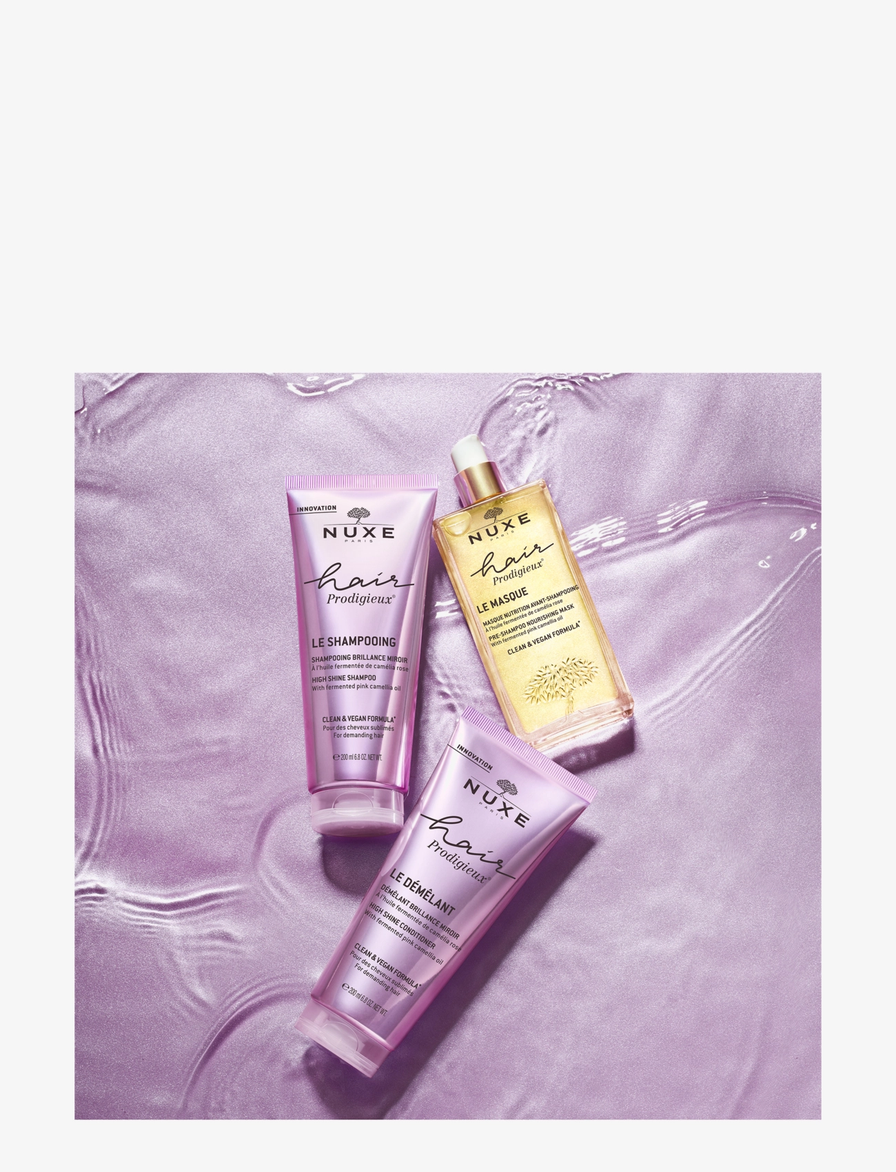 NUXE - PRE-SHAMPOO NOURISHING MASK 125 ML - hårmasker - clear - 2
