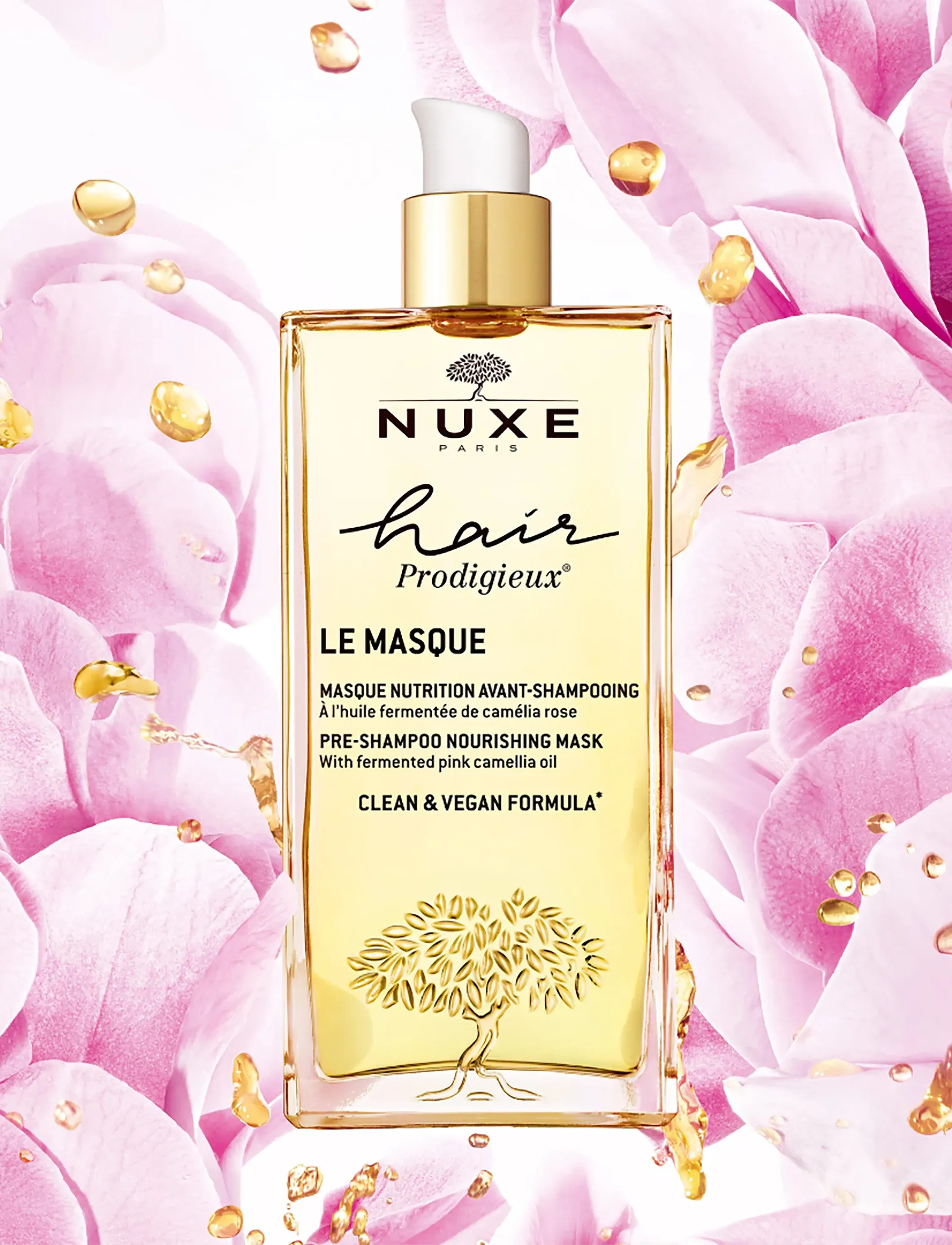 NUXE - PRE-SHAMPOO NOURISHING MASK 125 ML - hårmasker - clear - 4