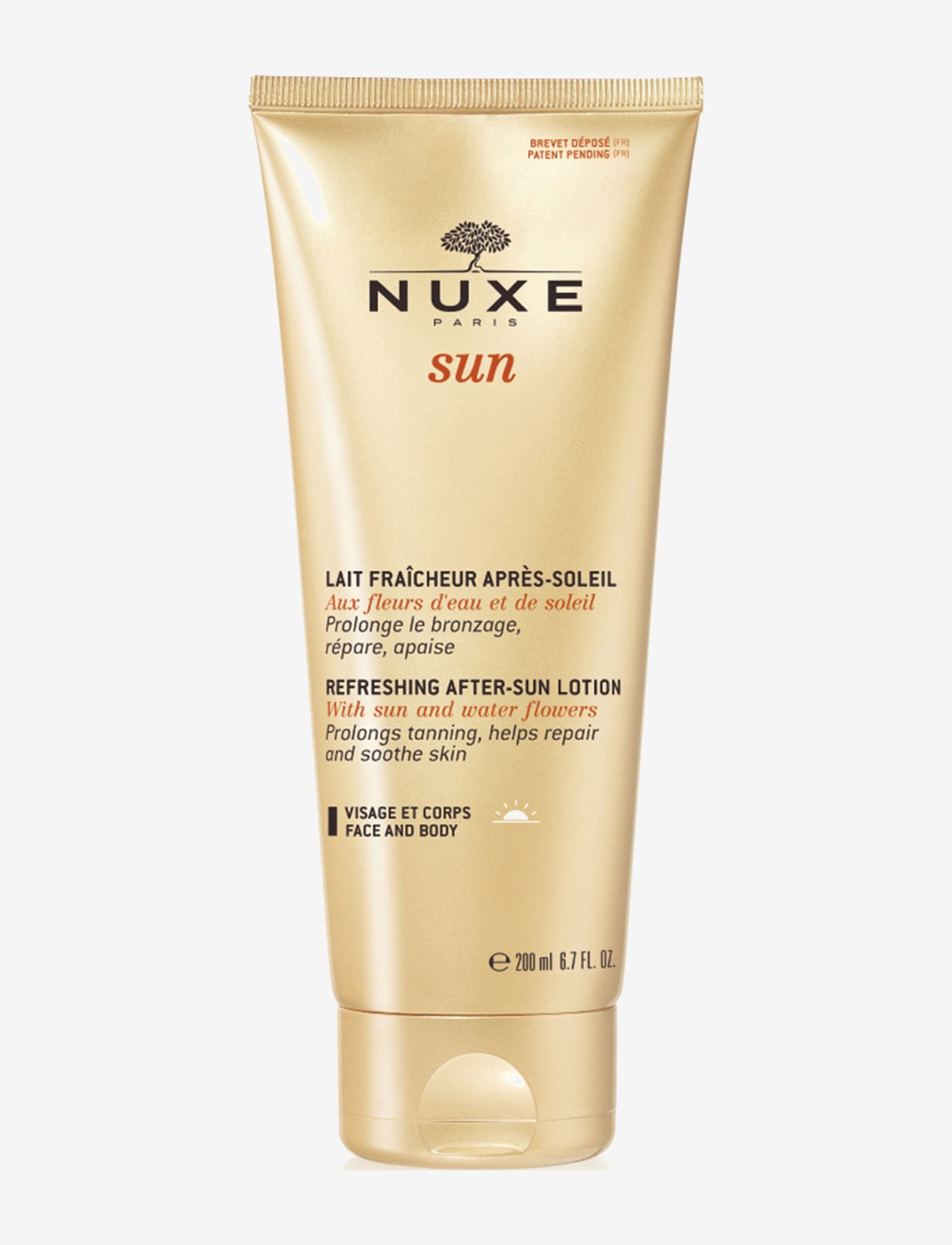 NUXE - Sun Refreshing After-Sun Lotion Face&Body 200 ml - clear - 0