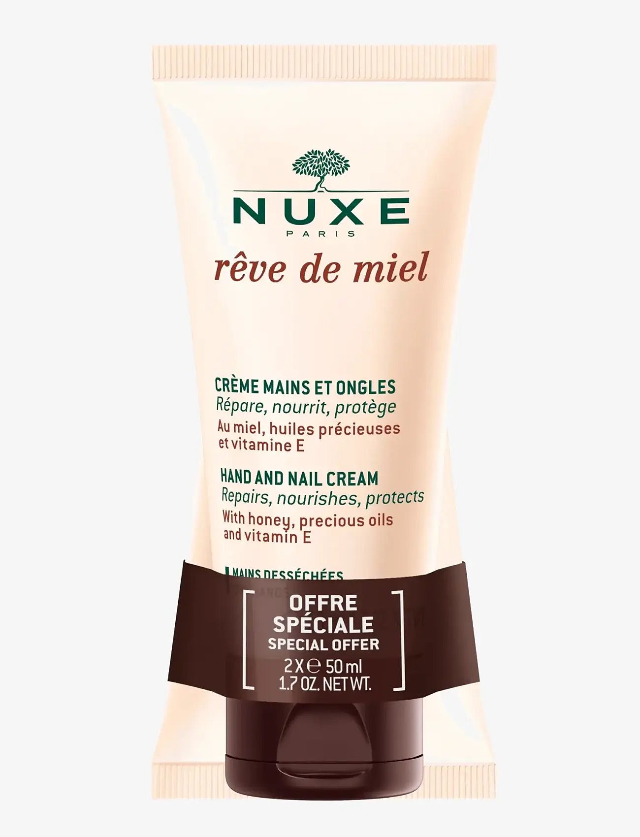 NUXE - Hand Cream Duopack, Rêve de Miel - håndcremer - clear - 0
