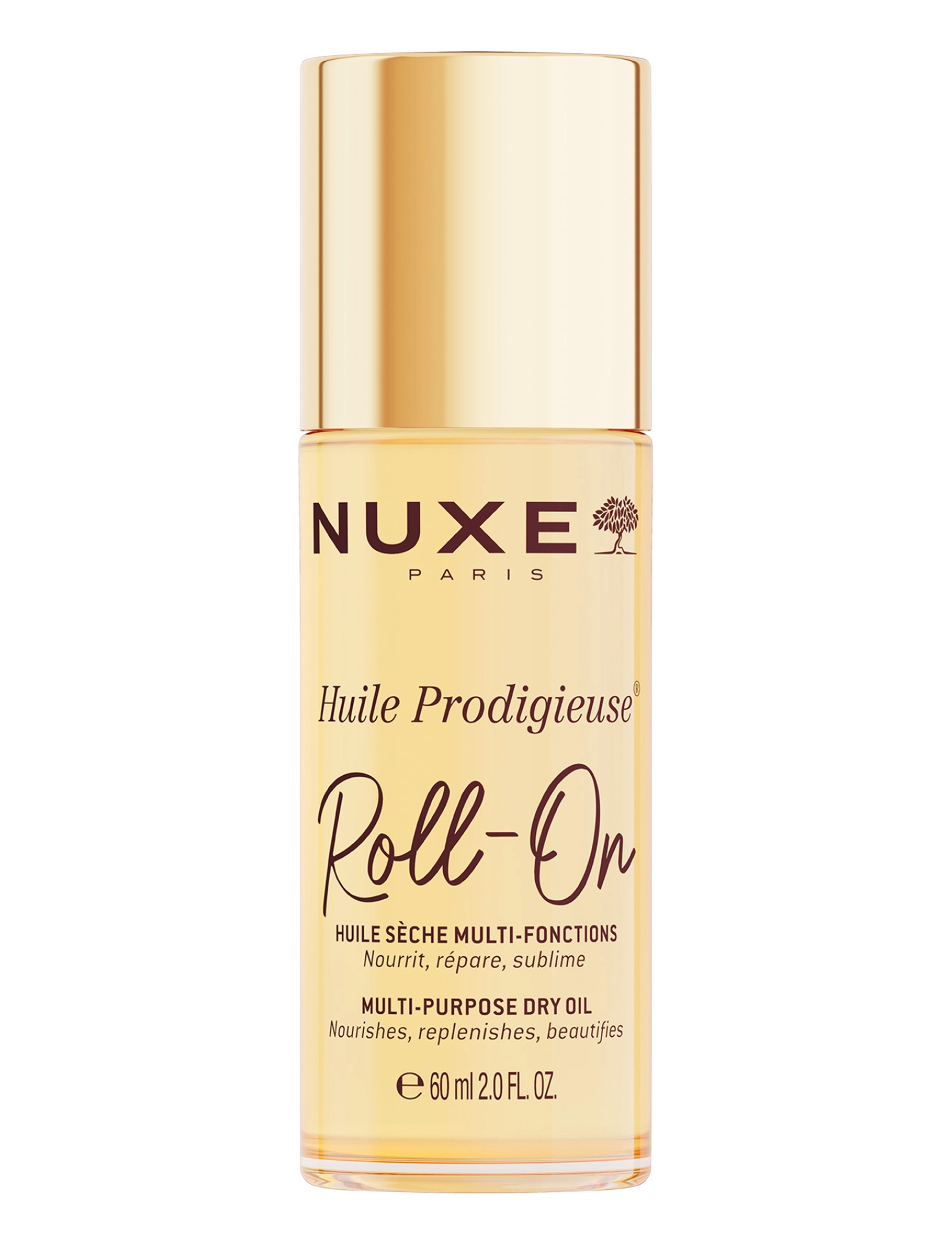 NUXE Dry Oil Roll-On, Huile Prodigieuse , Roll-on, Nude, Str: 60 ML