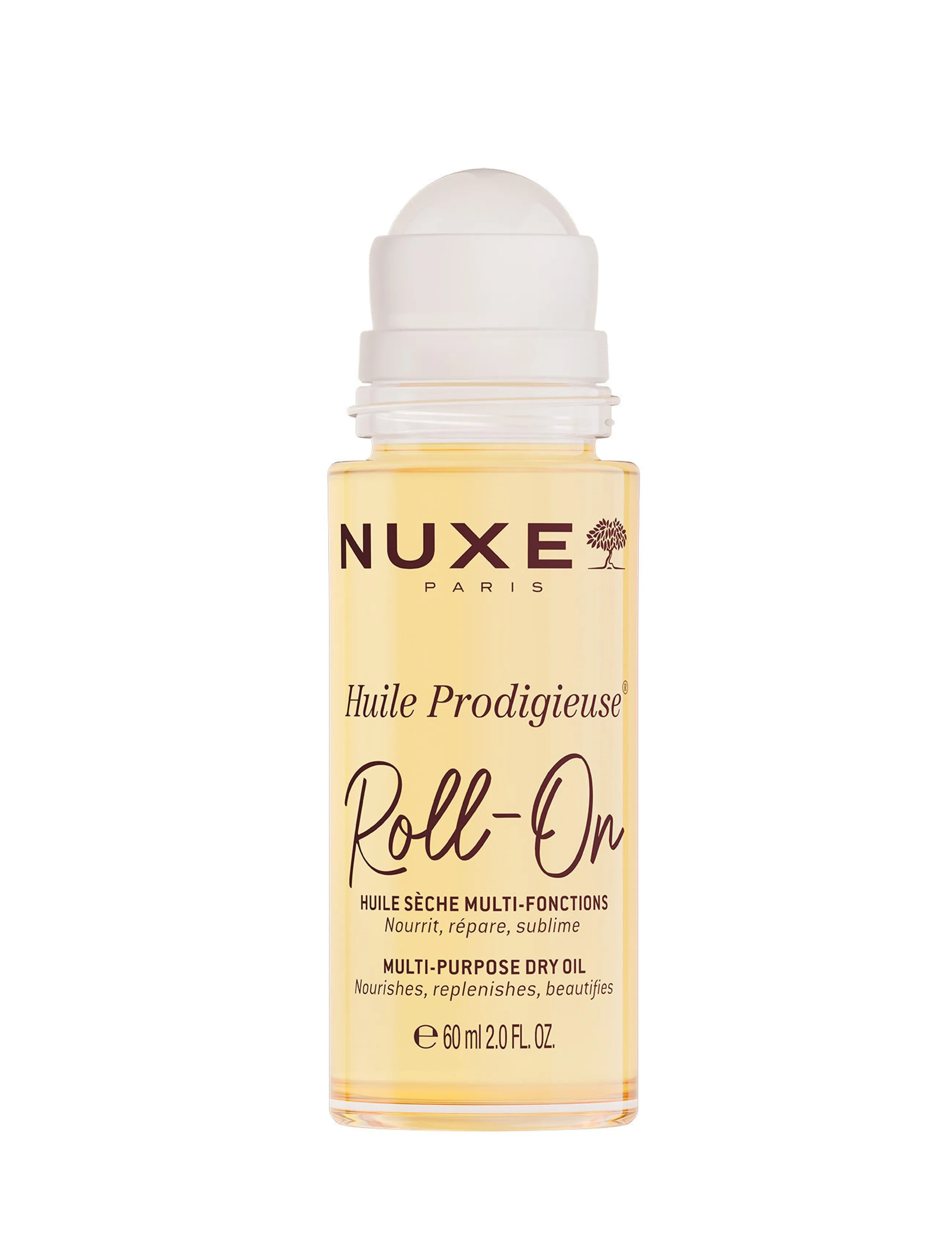 NUXE Dry Oil Roll-On, Huile Prodigieuse , 60 ml, Nude, Deodoranter > Roll-On, Dame
