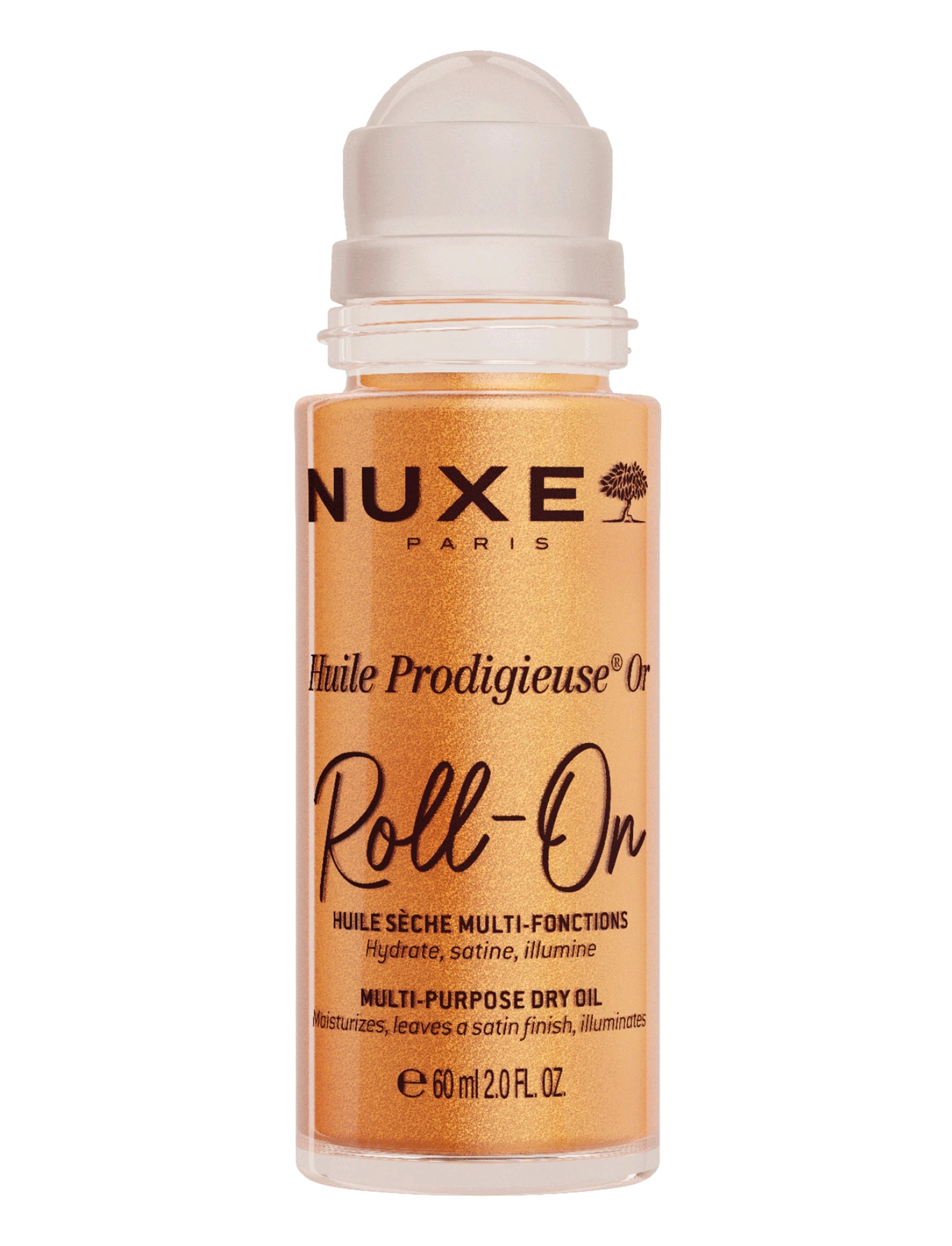 NUXE - HUILE PRODIGIEUSE OR ROLL-ON 60 ML - reisestørrelser og kits - clear - 2