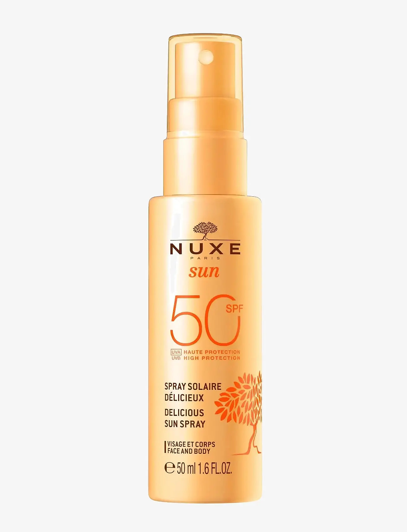 NUXE - SUN SPRAY SPF50 50 ML - för kroppen - clear - 0