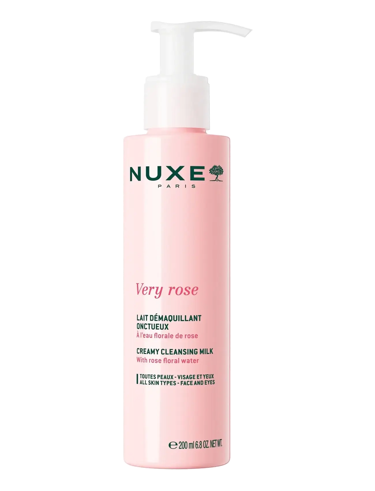 NUXE VERY ROSE CLEANSING MILK 200 ML - Hudvård - CLEAR / undefined