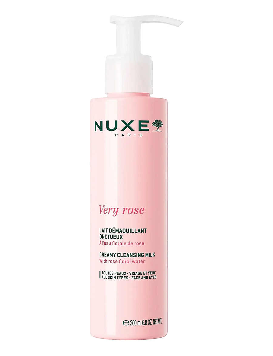 NUXE - VERY ROSE CLEANSING MILK 200 ML - rengöringsmjölk - clear - 0