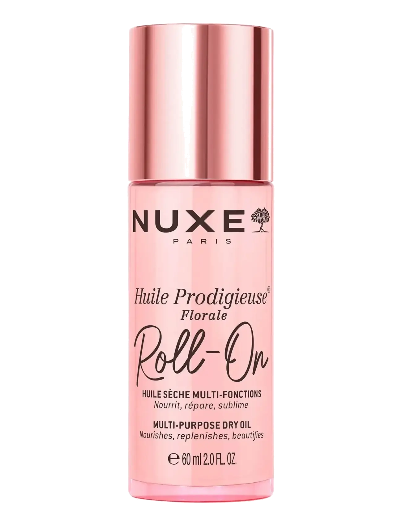 NUXE Florale Dry Oil Roll-On, Huile Prodigieuse® - Reisestørrelse - Hudpleie - CLEAR / undefined