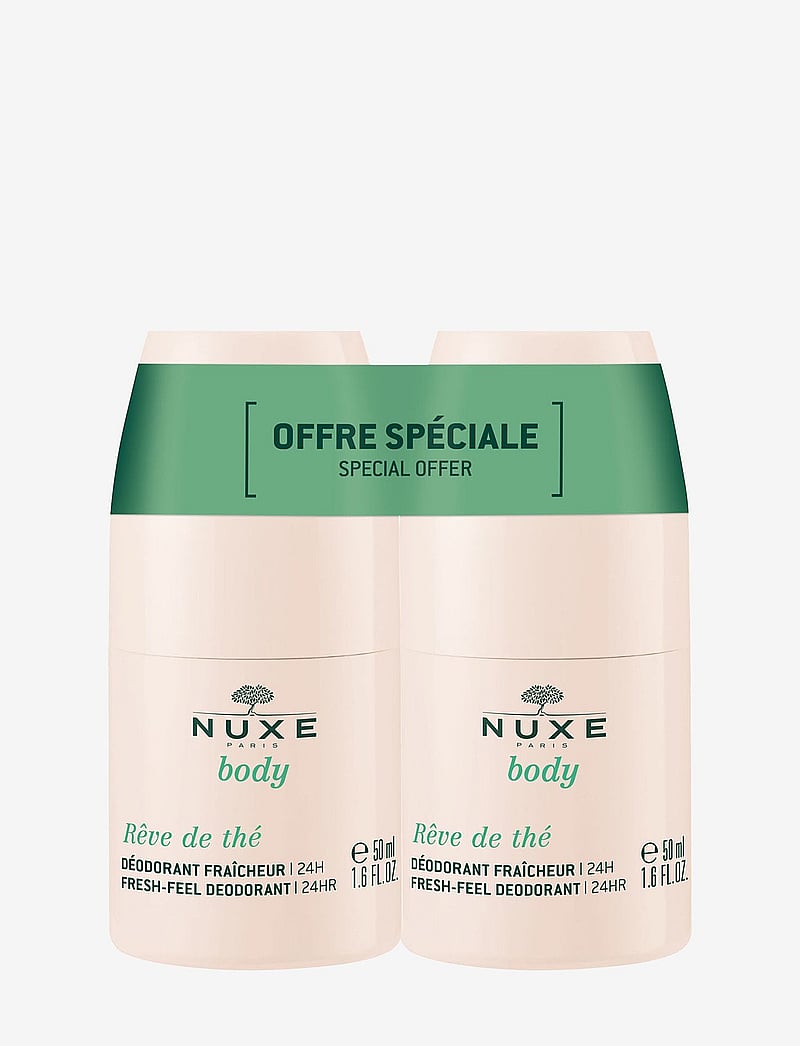 NUXE - RDT DEO ROLL ON DUOPACK 2 X 50 ML - roll on deoer - clear - 0